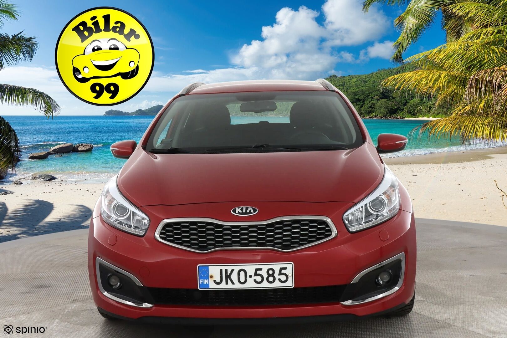 Kia cee'd 2017 1,6 EX SW DCT A/T / Vakkari / P-kamera / Lohko+sisälämmitin / Apple&Android / Koukku / Ratinlämmitin / Navi - Suomi-auto / Merkkihuollettu / 2x Aluvanteet / Uudenveroiset nastat, sekä kesärenkaat!