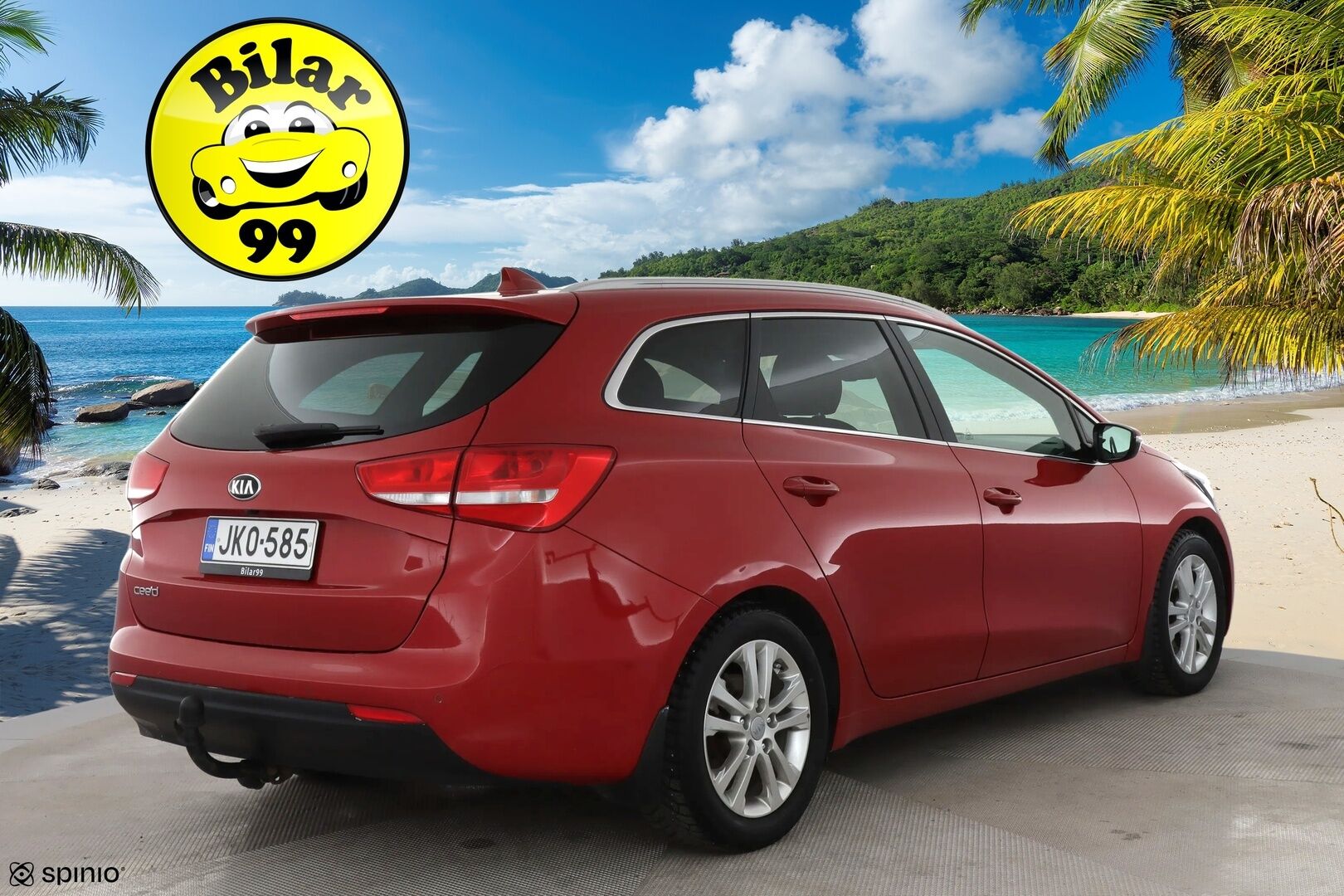 Kia cee'd 2017 1,6 EX SW DCT A/T / Vakkari / P-kamera / Lohko+sisälämmitin / Apple&Android / Koukku / Ratinlämmitin / Navi - Suomi-auto / Merkkihuollettu / 2x Aluvanteet / Uudenveroiset nastat, sekä kesärenkaat!