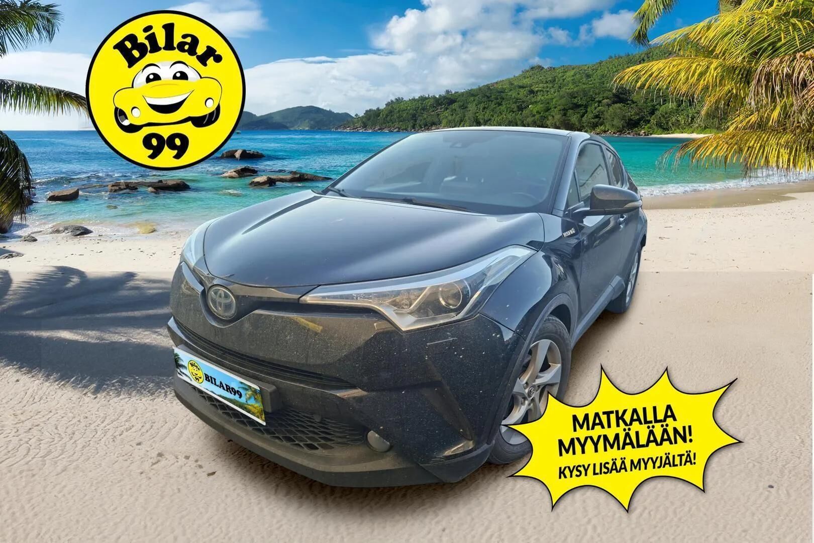 Toyota C-HR 2017 1,8 Hybrid Active - 1.Om-Suomi Auto | Koukku | P.Kamera | Kaistavahti | 2x Renkaat vantein | Juuri saapunut!