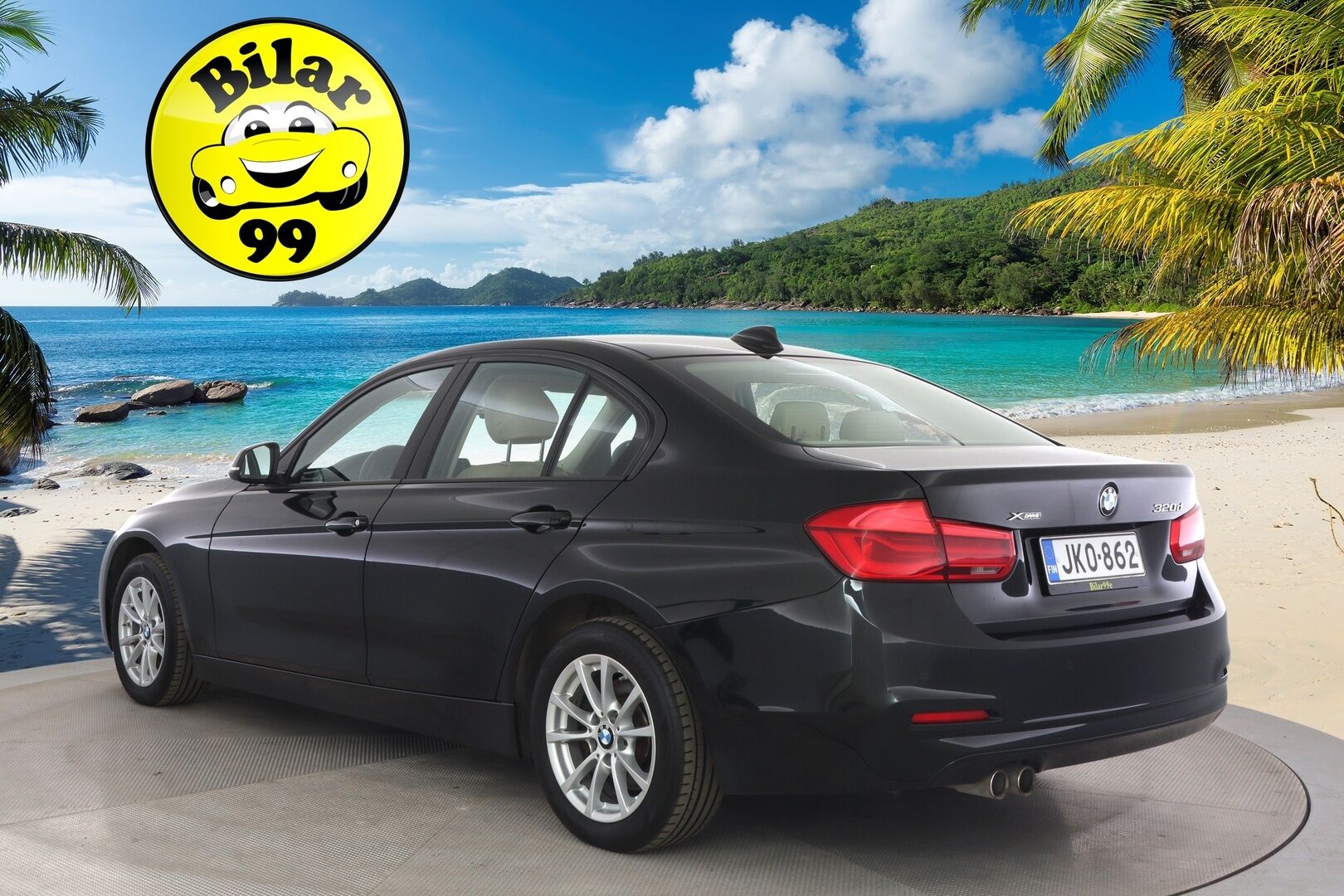 BMW 320 2017 F30 Sedan 320d A xDrive Business Exclusive Edition - Vakkari / Peruutustutka / Vaaleat Sporttinahat / LED-valot / Bluetooth / Aut. Ilmastointi / 2x renkaat / Ratinlämmitin