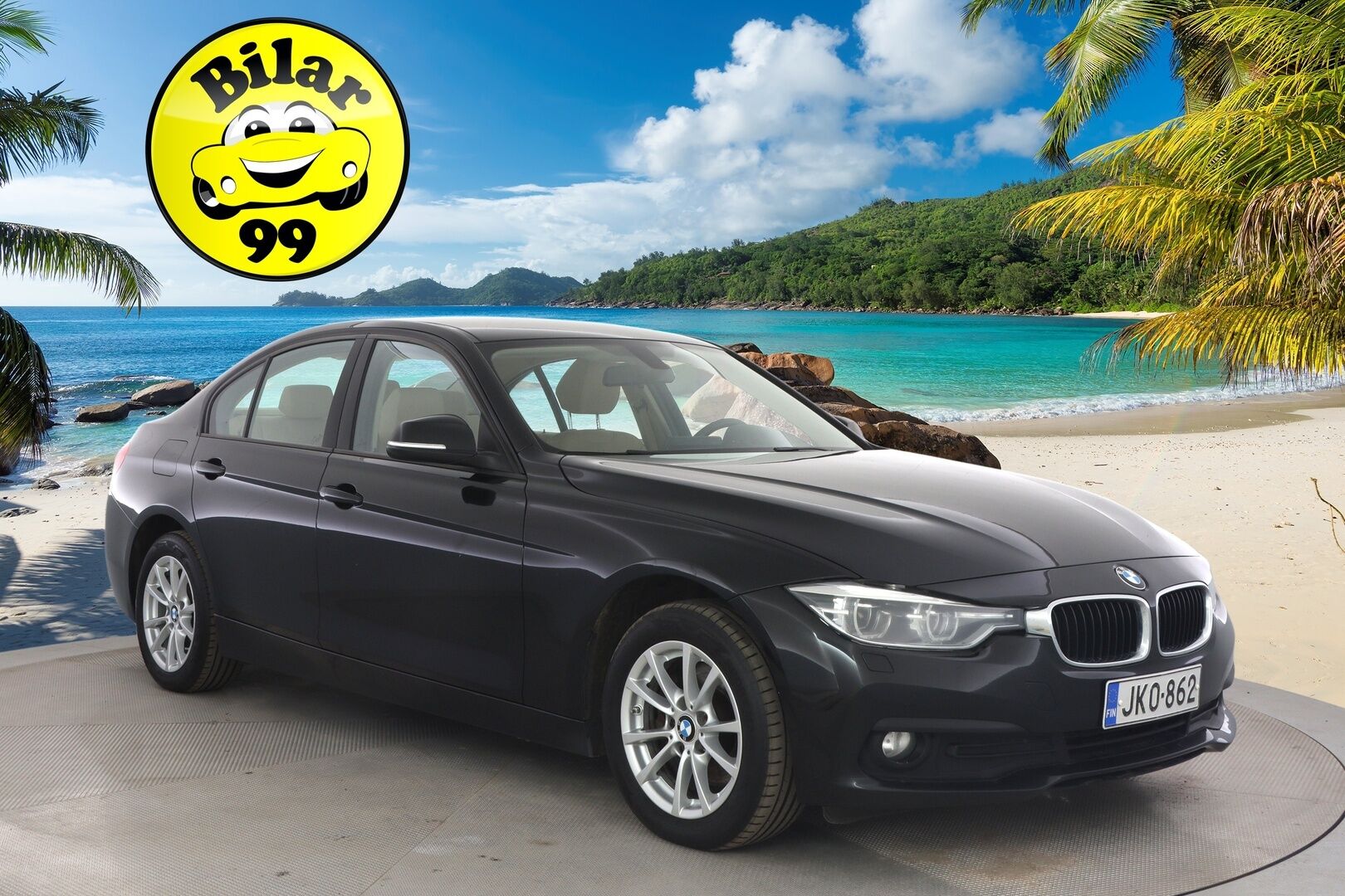 BMW 320 2017 F30 Sedan 320d A xDrive Business Exclusive Edition - Vakkari / Peruutustutka / Vaaleat Sporttinahat / LED-valot / Bluetooth / Aut. Ilmastointi / 2x renkaat / Ratinlämmitin