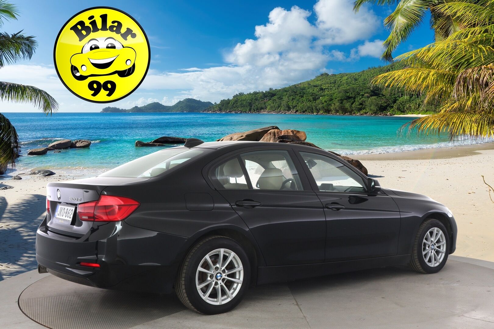 BMW 320 2017 F30 Sedan 320d A xDrive Business Exclusive Edition - Vakkari / Peruutustutka / Vaaleat Sporttinahat / LED-valot / Bluetooth / Aut. Ilmastointi / 2x renkaat / Ratinlämmitin