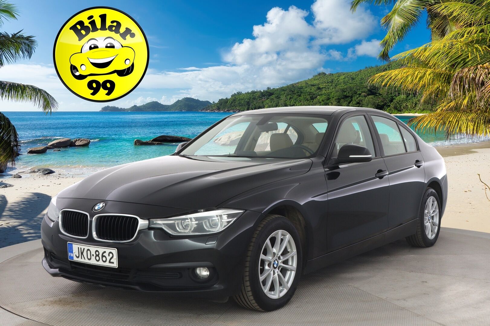 BMW 320 2017 F30 Sedan 320d A xDrive Business Exclusive Edition - Vakkari / Peruutustutka / Vaaleat Sporttinahat / LED-valot / Bluetooth / Aut. Ilmastointi / 2x renkaat / Ratinlämmitin