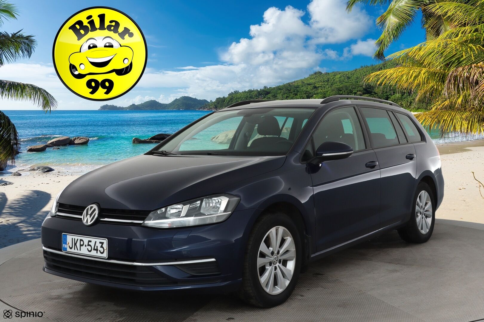 Volkswagen Golf 2018 Variant Comfortline 1,4 TSI (125 hv) DSG **Adapt.vakkari / Digimittaristo / P.kamera / Apple&Android / Webasto** - Suomi-auto / Kahdet renkaat aluvanteilla