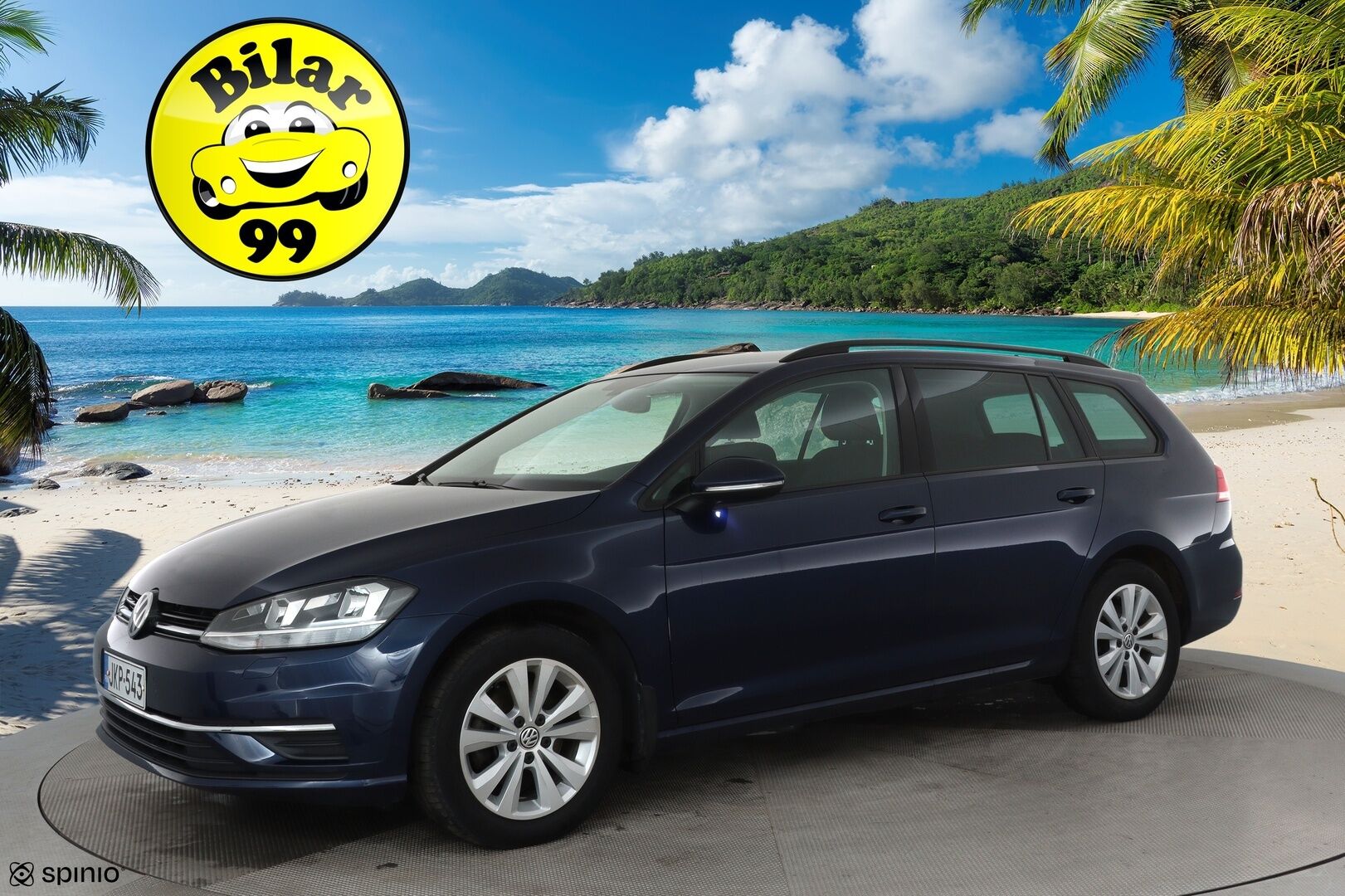 Volkswagen Golf 2018 Variant Comfortline 1,4 TSI (125 hv) DSG **Adapt.vakkari / Digimittaristo / P.kamera / Apple&Android / Webasto** - Suomi-auto / Kahdet renkaat aluvanteilla