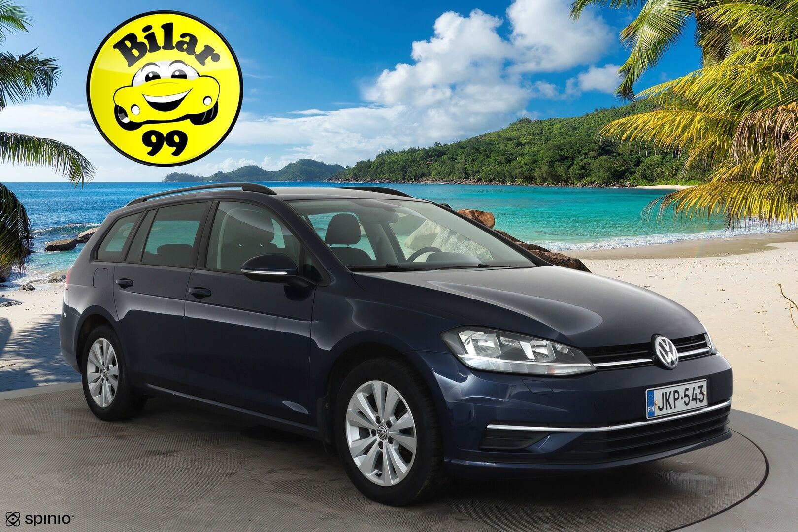 Volkswagen Golf 2018 Variant Comfortline 1,4 TSI (125 hv) DSG **Adapt.vakkari / Digimittaristo / P.kamera / Apple&Android / Webasto** - Suomi-auto / Kahdet renkaat aluvanteilla