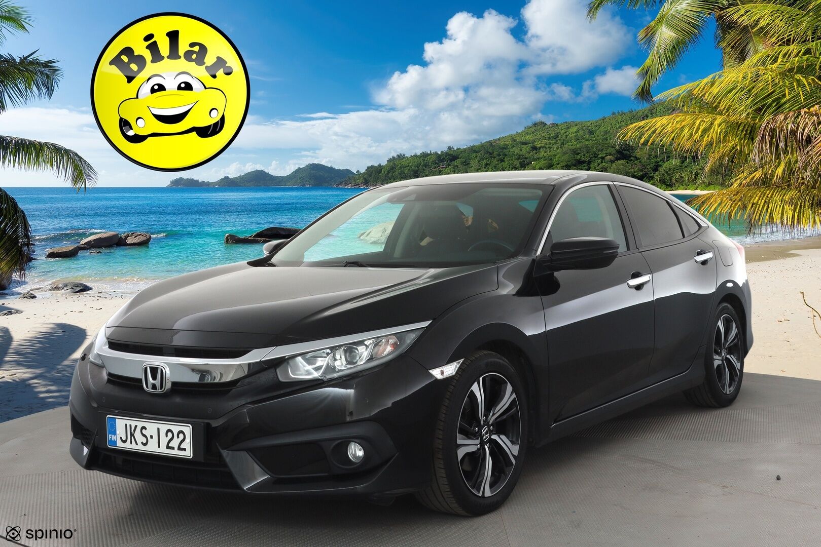 Honda Civic 2018 Sedan 182 hv Sport AT - | ACC | P.Kamera | Lohkolämmitin | Navi | Kaistavahti | Apple&Android | Suomi-auto | Kahdet renkaat | 
