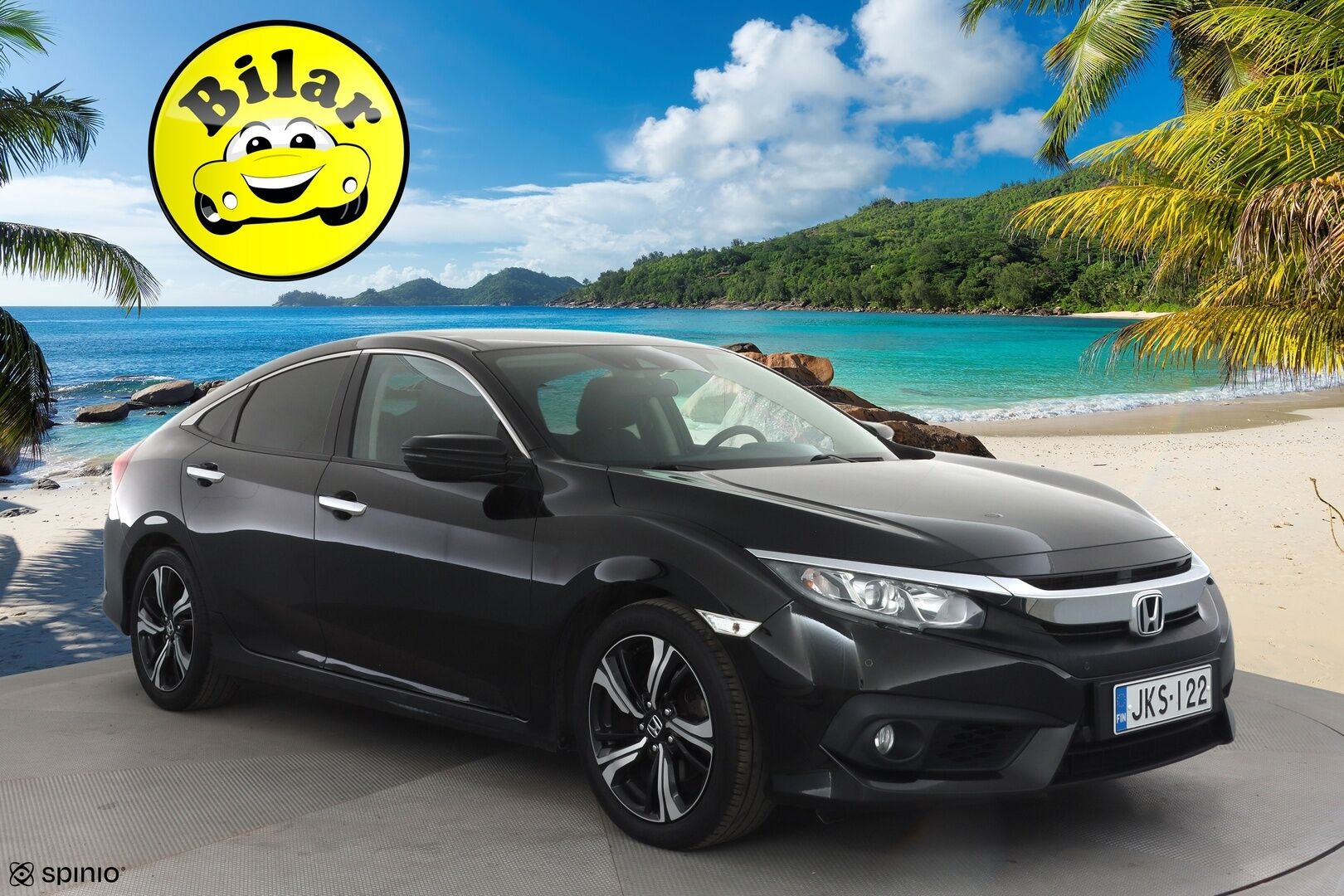 Honda Civic 2018 Sedan 182 hv Sport AT - | ACC | P.Kamera | Lohkolämmitin | Navi | Kaistavahti | Apple&Android | Suomi-auto | Kahdet renkaat | 