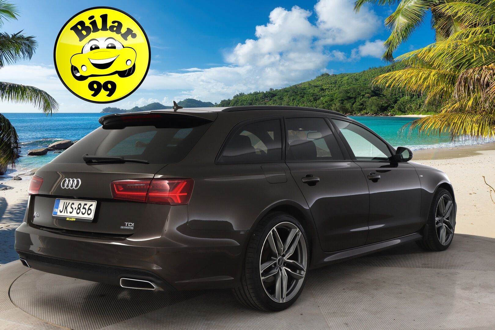 Audi A6 2018 Avant S line Business Sport 2,0 TDI 140 kW quattro S tronic *Musta optiikka paketti / Webasto / P*kamera / Koukku /  Vakkari* - *Juuri saapunut / 2x Renkaat aluilla*