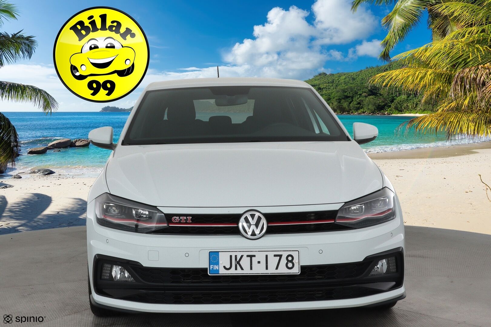 Volkswagen Polo 2018 GTI 2,0 TSI 147 kW DSG **ACC / LED-valot / P.Kamera / Navi / Digimittaristo / Apple&Android** - Suomi-auto / Kahdet Renkaat / Merkkihuollettu!