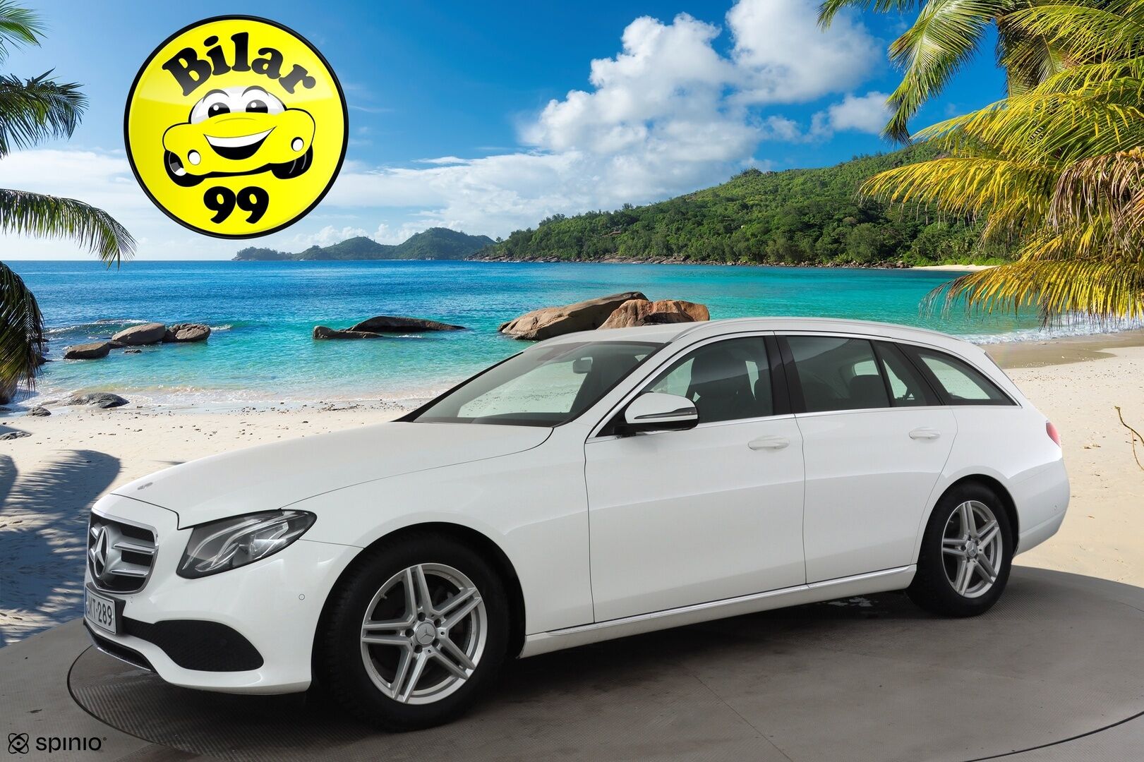 Mercedes-Benz E 2018 200 d T A Edition One Business * Suomi-auto / Vakkari / P.kamera / LED / Navi / Puolinahat / Sähkökontti * - Kahdet renkaat aluvanteilla / Merkkihuollettu - HULLU BLACKWEEK KORKOTARJOUS 2,49%