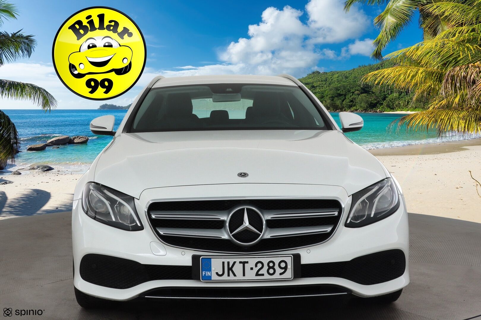 Mercedes-Benz E 2018 200 d T A Edition One Business * Suomi-auto / Vakkari / P.kamera / LED / Navi / Puolinahat / Sähkökontti * - Kahdet renkaat aluvanteilla / Merkkihuollettu / Lohkolämmitin