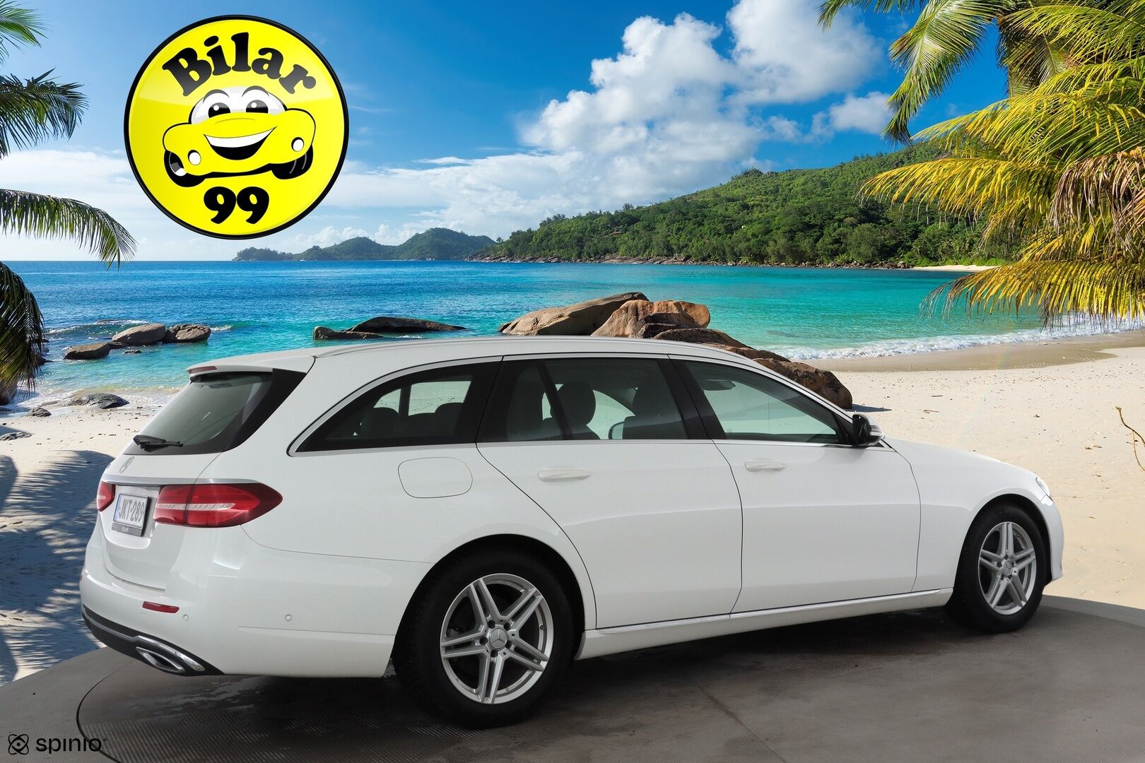 Mercedes-Benz E 2018 200 d T A Edition One Business * Suomi-auto / Vakkari / P.kamera / LED / Navi / Puolinahat / Sähkökontti * - Kahdet renkaat aluvanteilla / Merkkihuollettu / Lohkolämmitin