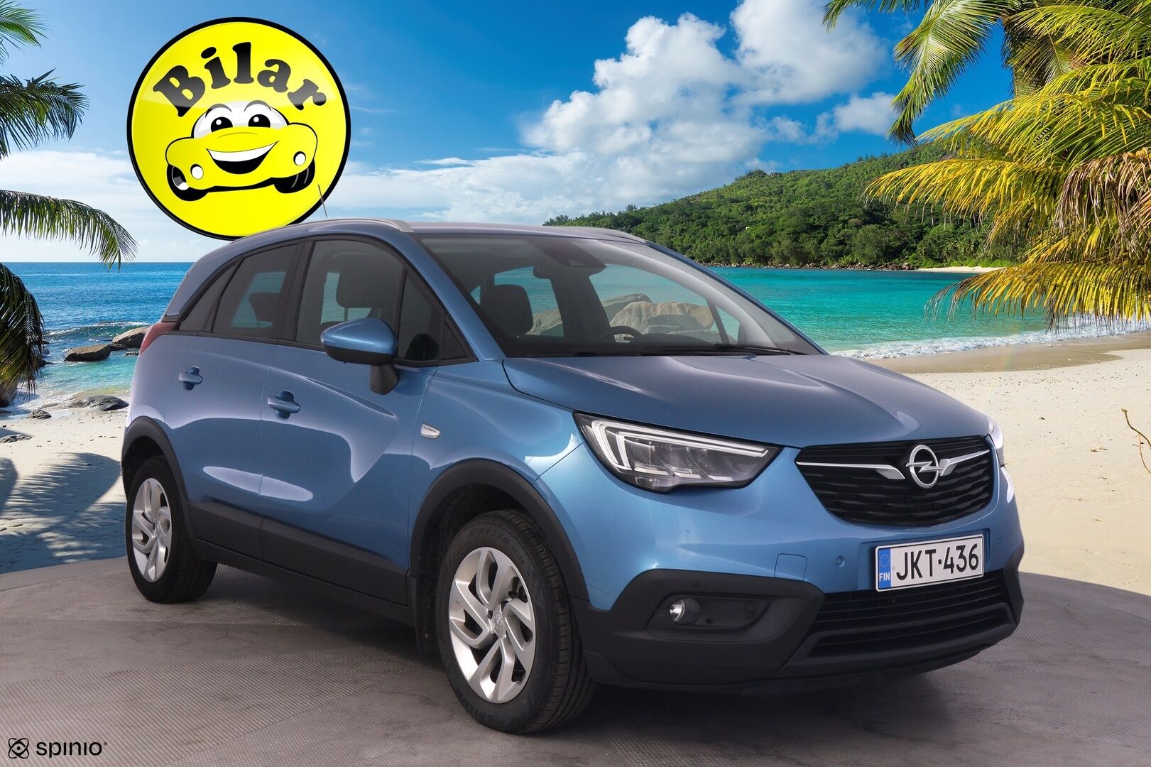 Opel Crossland X 2018 Enjoy 1,2 Turbo ECOTEC Start/Stop 81 kW MT5 - | Suomi-auto | Lohko- ja sisätilanlämmitin | Peruutuskamera |  Ratinlämmitin | Vakkari | LED-Ajovalot | Jakohihna vaihdettu |