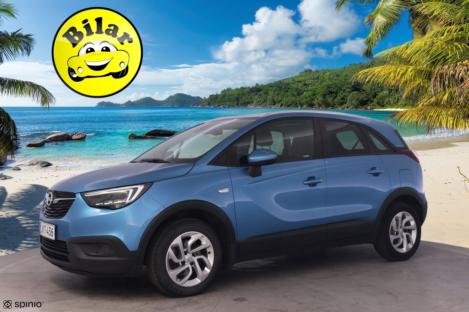 Opel Crossland X 2018 Enjoy 1,2 Turbo ECOTEC Start/Stop 81 kW MT5 - | Suomi-auto | Lohko- ja sisätilanlämmitin | Peruutuskamera |  Ratinlämmitin | Vakkari | LED-Ajovalot | Jakohihna vaihdettu |