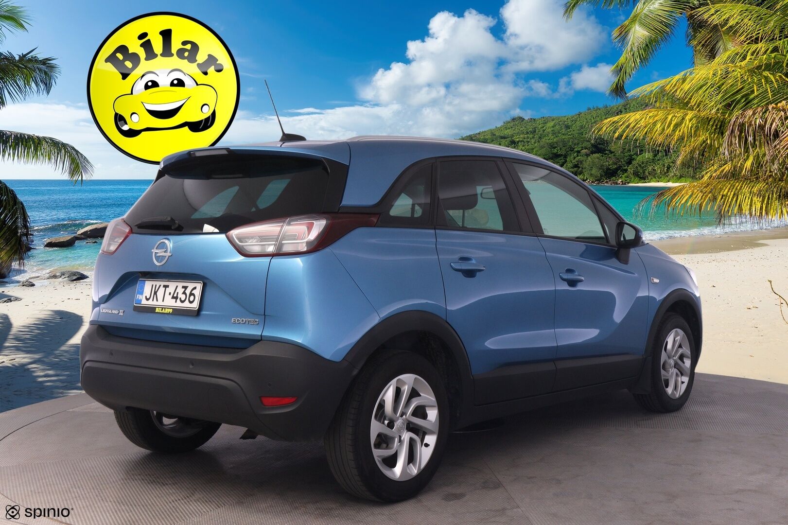 Opel Crossland X 2018 Enjoy 1,2 Turbo ECOTEC Start/Stop 81 kW MT5 - | Suomi-auto | Lohko- ja sisätilanlämmitin | Peruutuskamera |  Ratinlämmitin | Vakkari | LED-Ajovalot | Jakohihna vaihdettu |