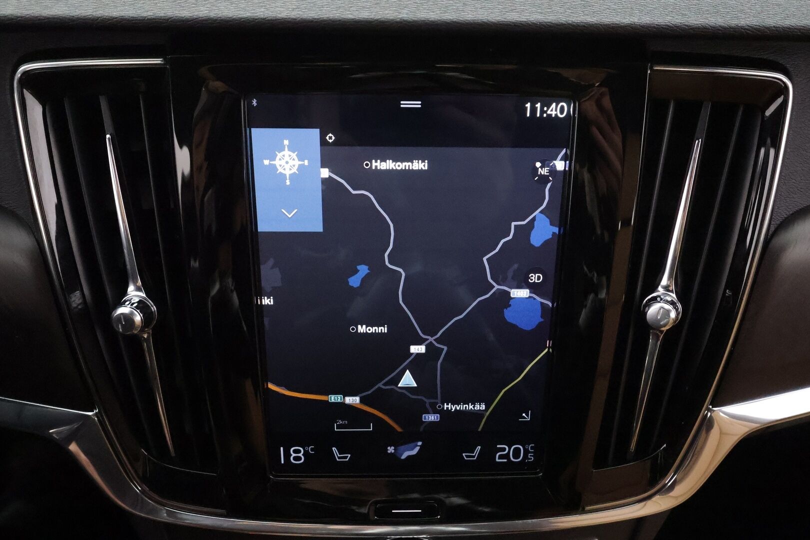 Volvo V90 Cross Country 2018 D4 AWD Business Plus aut * ACC / Webasto / Koukku / Ruskeat nahat / Navi / LED / Keyless / Ratinlämmitin * - EI AD-Blueta! / Suomi-auto / Kahdet renkaat aluvanteilla
