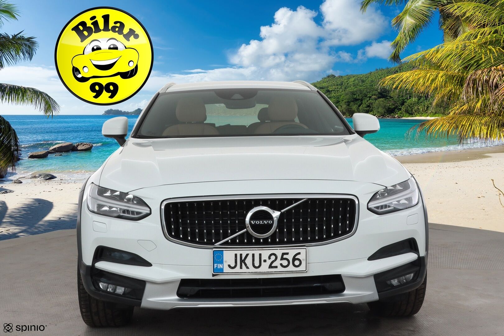 Volvo V90 Cross Country 2018 D4 AWD Business Plus aut * ACC / Webasto / Koukku / Ruskeat nahat / Navi / LED / Keyless / Ratinlämmitin * - EI AD-Blueta! / Suomi-auto / Kahdet renkaat aluvanteilla