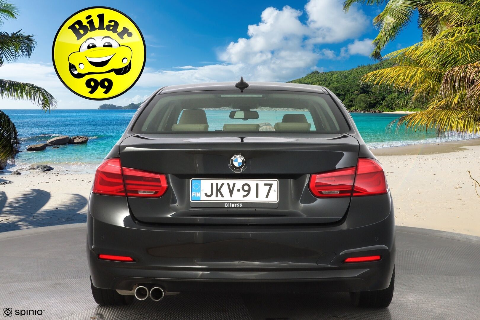 BMW 330 2018 F30 Sedan 330e A Business Exclusive *Lämmitettävä ohjauspyörä / Nahat / Sporttipenkit / Tutkat / Proffa navi* - Suomi-Auto / Viimeisin huolto 97tkm / 10.25 / Merkkihuollettu säännöllisesti / Kahdet renkaat aluvantein