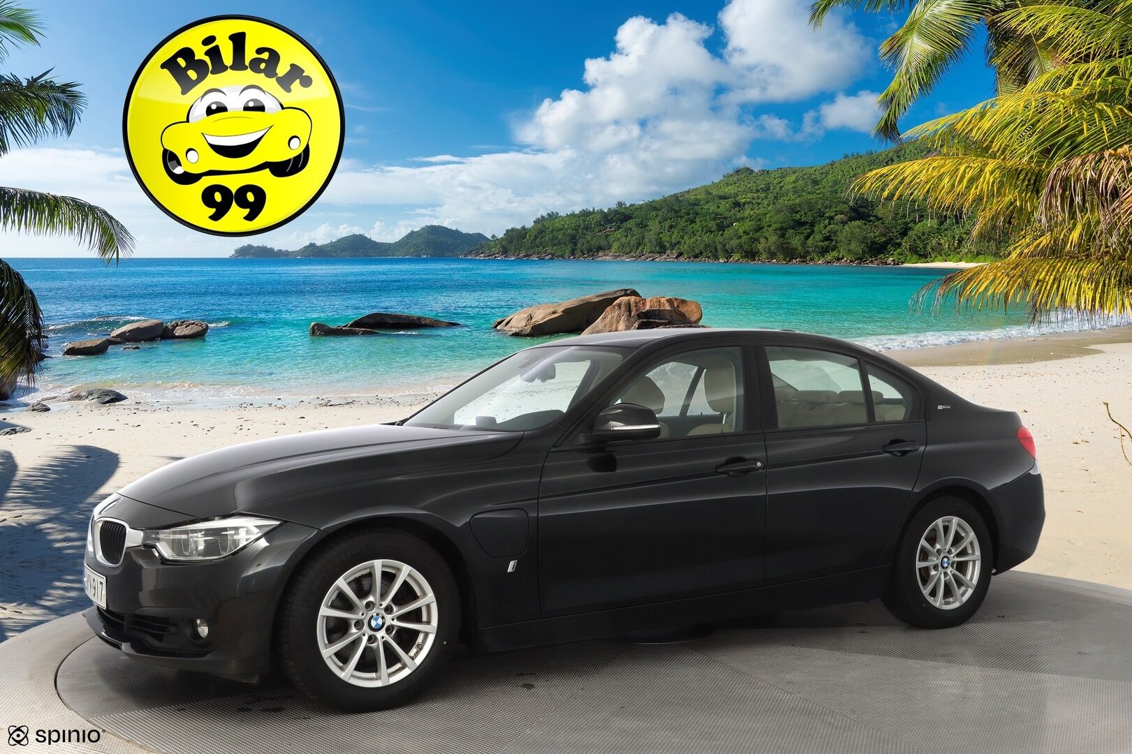 BMW 330 2018 F30 Sedan 330e A Business Exclusive *Lämmitettävä ohjauspyörä / Nahat / Sporttipenkit / Tutkat / Proffa navi* - Suomi-Auto / Viimeisin huolto 97tkm / 10.25 / Merkkihuollettu säännöllisesti / Kahdet renkaat aluvantein