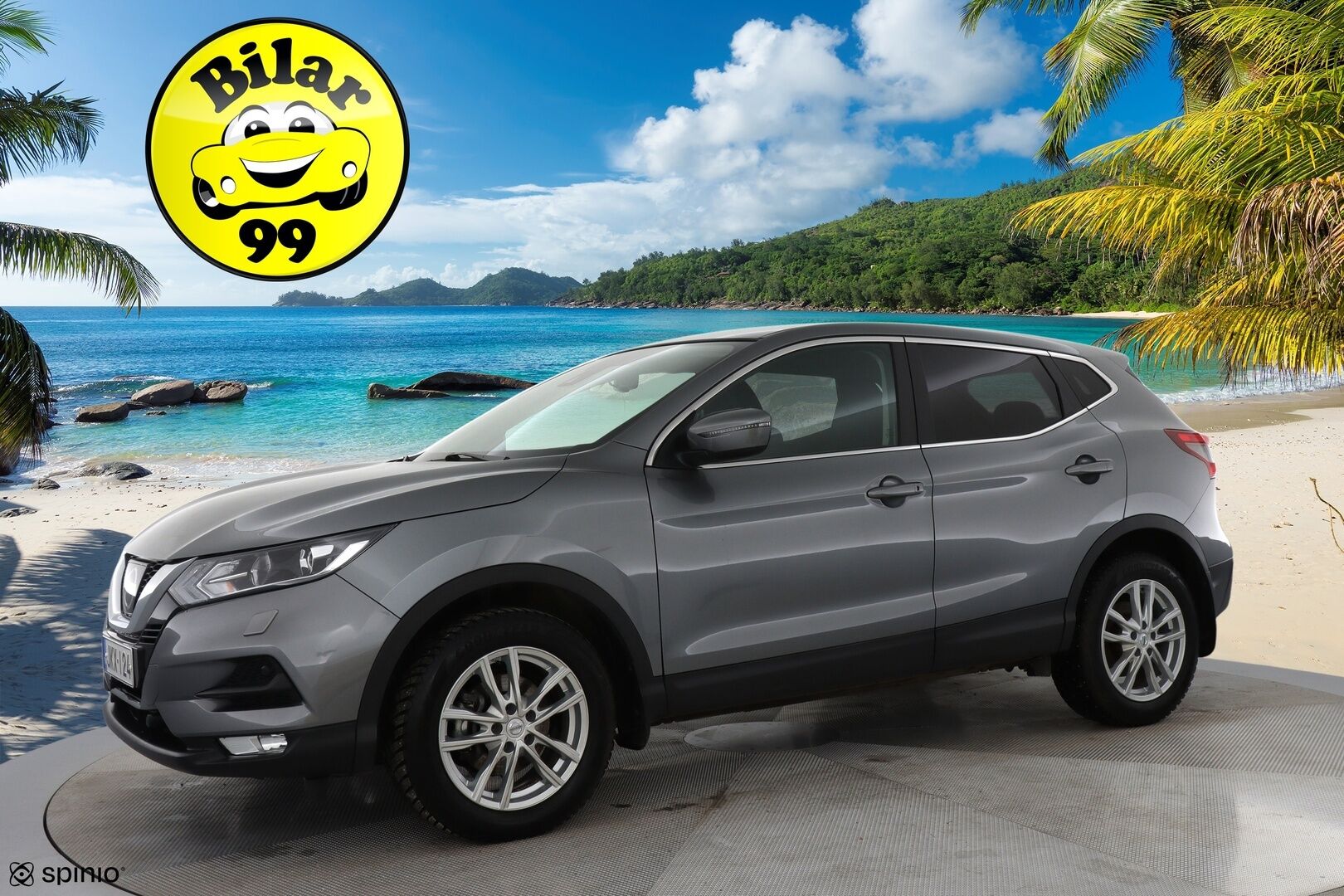 Nissan Qashqai 2018 DIG-T 115 Acenta 2WD Xtronic Connect PFEB *Vakkari / P-kamera / Koukku / Lohko+sisäpuhallin / Kaistavahti* - 1-om. Suomi-auto / Merkkihuollettu / 2x aluvanteet / Uudet Laatunastat!