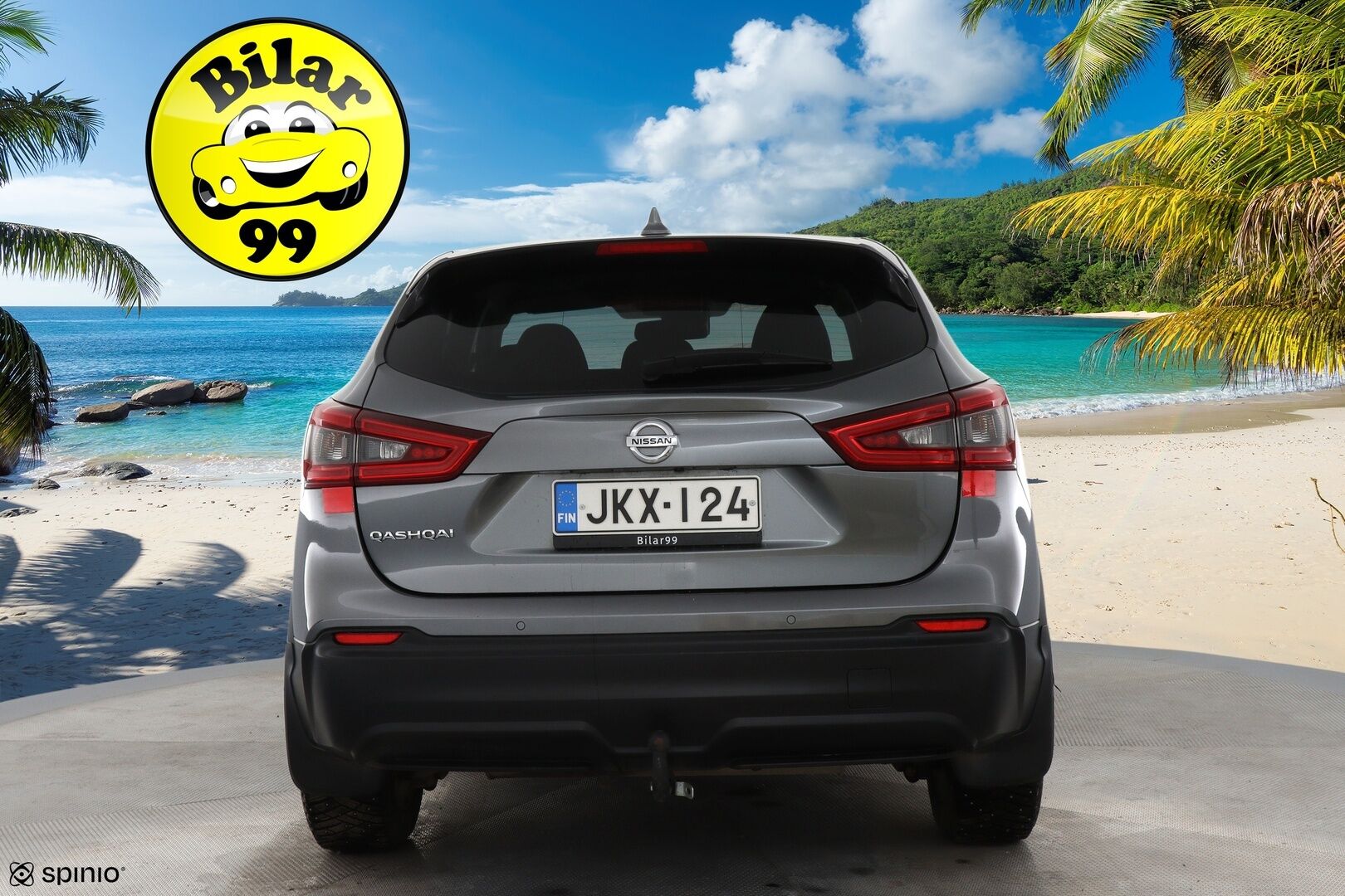 Nissan Qashqai 2018 DIG-T 115 Acenta 2WD Xtronic Connect PFEB *Vakkari / P-kamera / Koukku / Lohko+sisäpuhallin / Kaistavahti* - 1-om. Suomi-auto / Merkkihuollettu / 2x aluvanteet / Uudet Laatunastat!