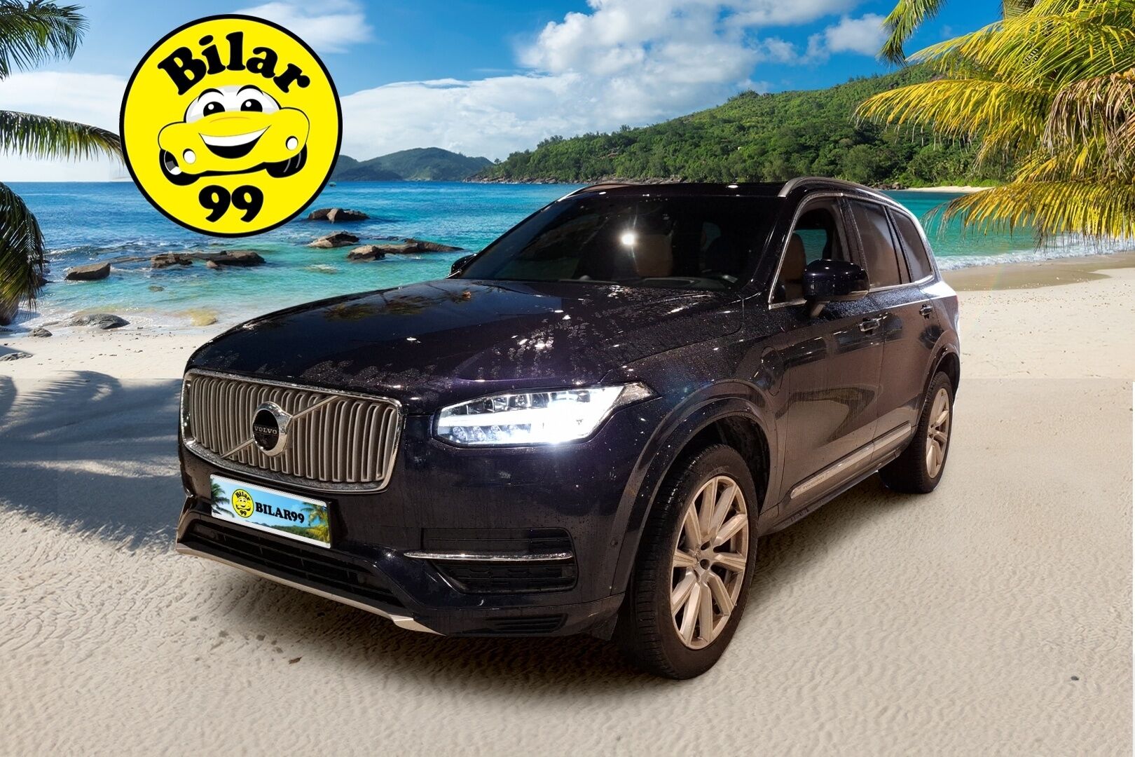 Volvo XC90 2017 T8 Twin Engine AWD Inscription aut / Full LED / B&W / 360° / Muistipenkit / HUD / Adapt. vakkari / Webasto / Koukku - Huippuvarusteet! / Juuri huollettu / Ilmastoidut nahat