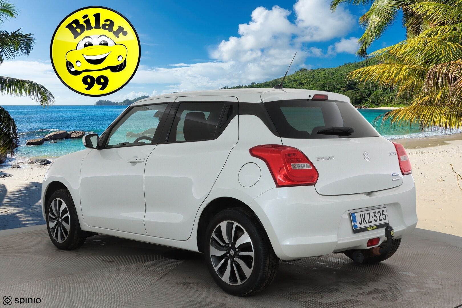 Suzuki Swift 2018 1,2 DUALJET 4WD GLX 5MT HYBRID **Adapt.vakkari / P.kamera / Koukku / Navi / Auto ilmastointi / LED** - Suomi-auto / Merkkihuollettu / Kahdet renkaat aluvanteilla / KeylessGo