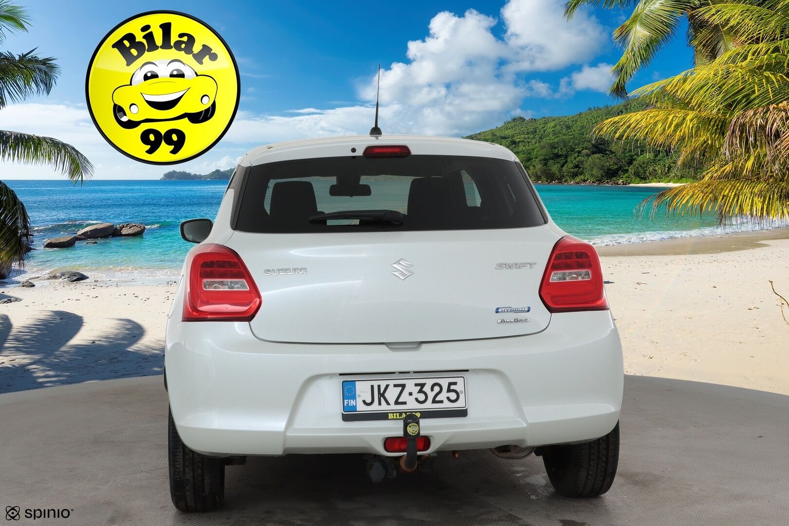 Suzuki Swift 2018 1,2 DUALJET 4WD GLX 5MT HYBRID **Adapt.vakkari / P.kamera / Koukku / Navi / Auto ilmastointi / LED** - Suomi-auto / Merkkihuollettu / Kahdet renkaat aluvanteilla / KeylessGo