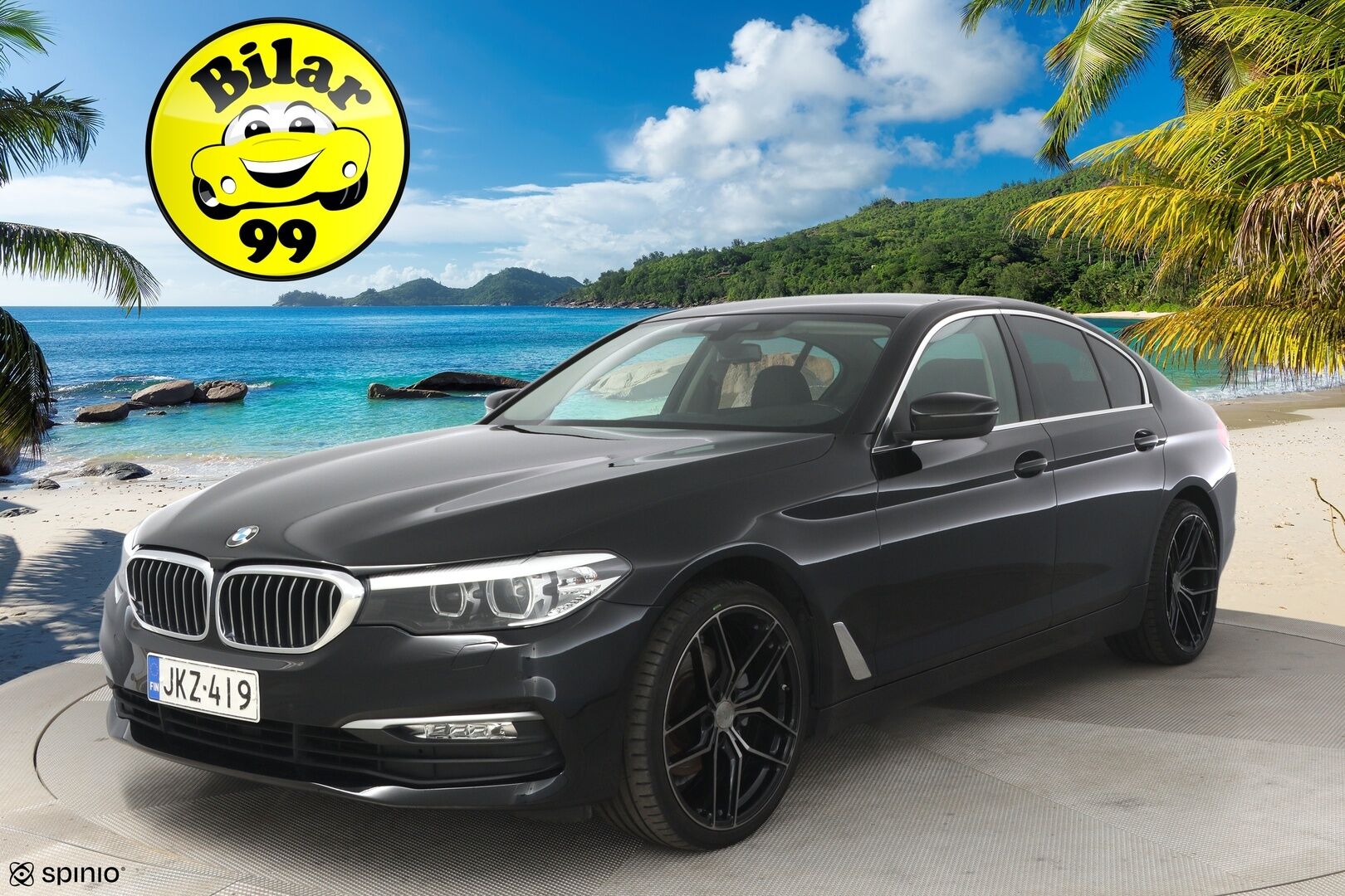 BMW 520 2018 G30 Sedan 520d A xDrive Winter Exclusive *Nahkasisusta / Tutkat / Webasto* - Suomi auto / 2 renkaat / Webasto / Neliveto / Winter Exclusive * - HULLUT JOULUT KORKOTARJOUS 2,49% 