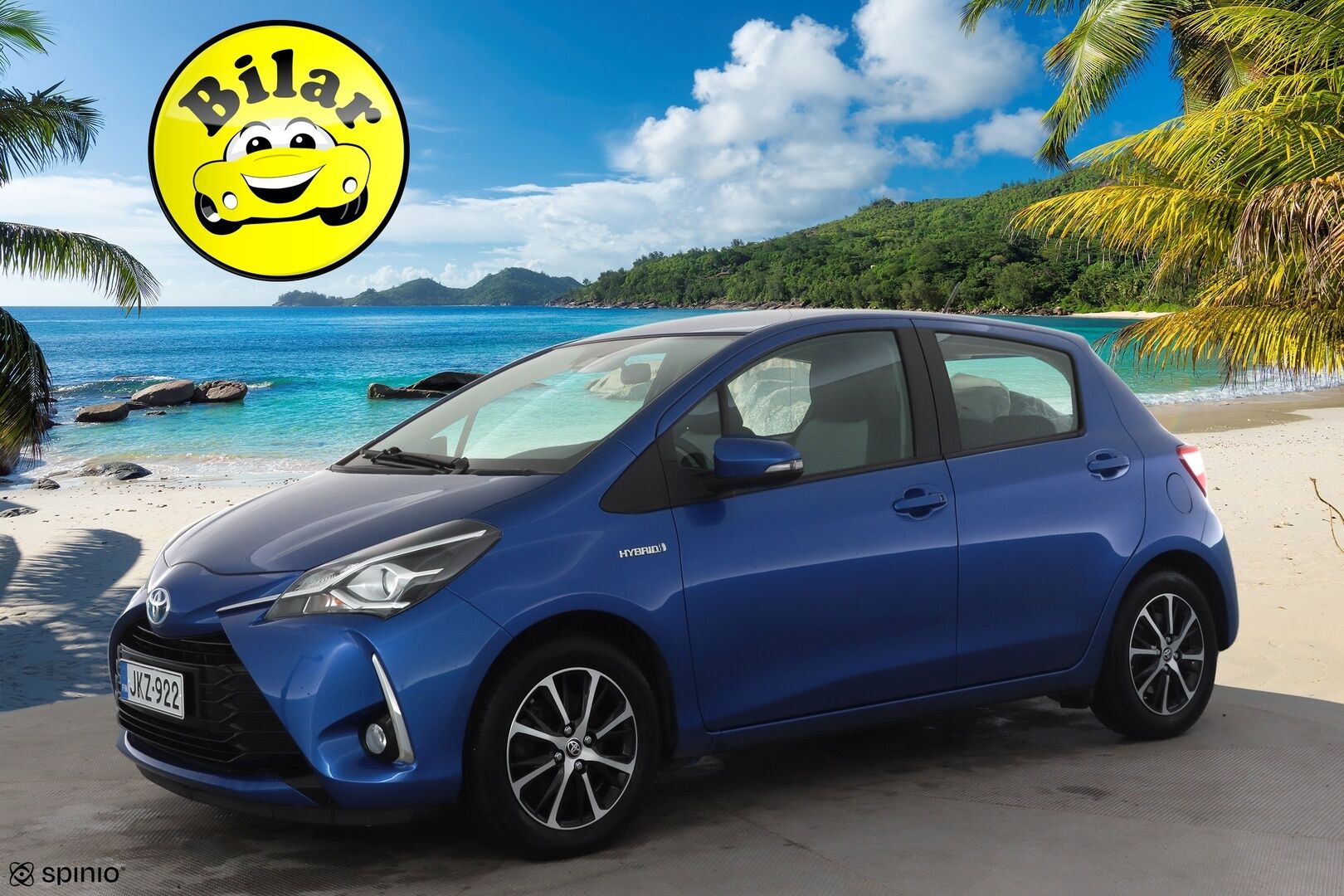 Toyota Yaris 2018 1,5 Hybrid Active 5ov - | Vakkari | P.kamera | Lohkolämmitin | Navi | Bluetooth | Kaistavahti | PCS | RSA | Aut. ilmastointi | Merkkihuollettu | 2x renkaat aluin | 