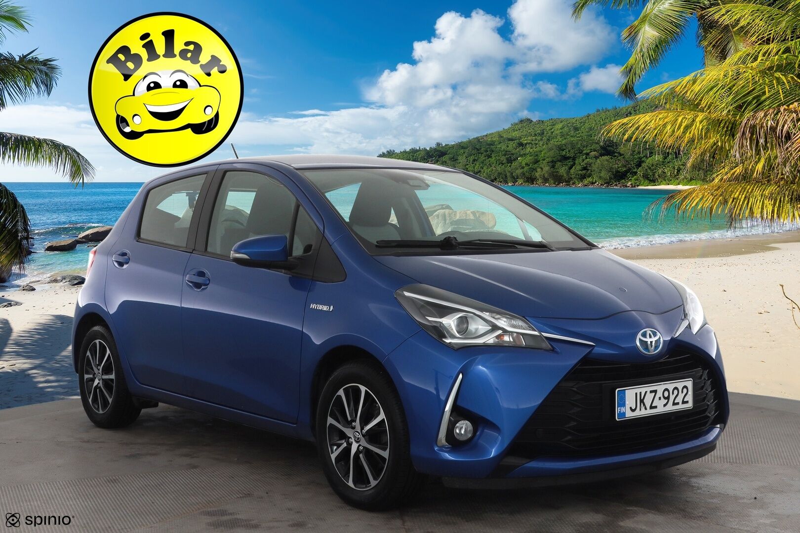 Toyota Yaris 2018 1,5 Hybrid Active 5ov - | Vakkari | P.kamera | Lohkolämmitin | Navi | Bluetooth | Kaistavahti | PCS | RSA | Aut. ilmastointi | Merkkihuollettu | 2x renkaat aluin | 