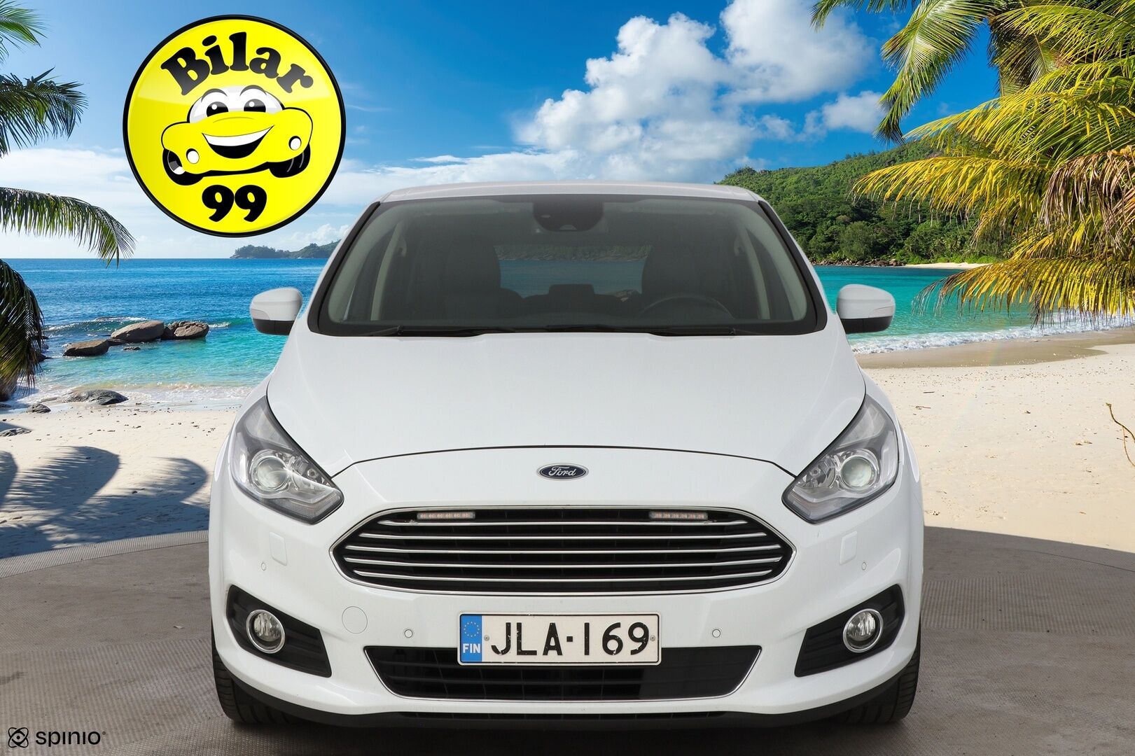 Ford S-Max 2019 2,0 TDCi EcoBlue 150hv A8 Titanium 5-ovinen 7-Paikkainen - Suomiauto / Webasto / Adapt.Vakkari / Peruutuskamera / Vetokoukku / Muistipenkki / Nahka-Alcantara / KeylessGo / Huippuvarusteet!