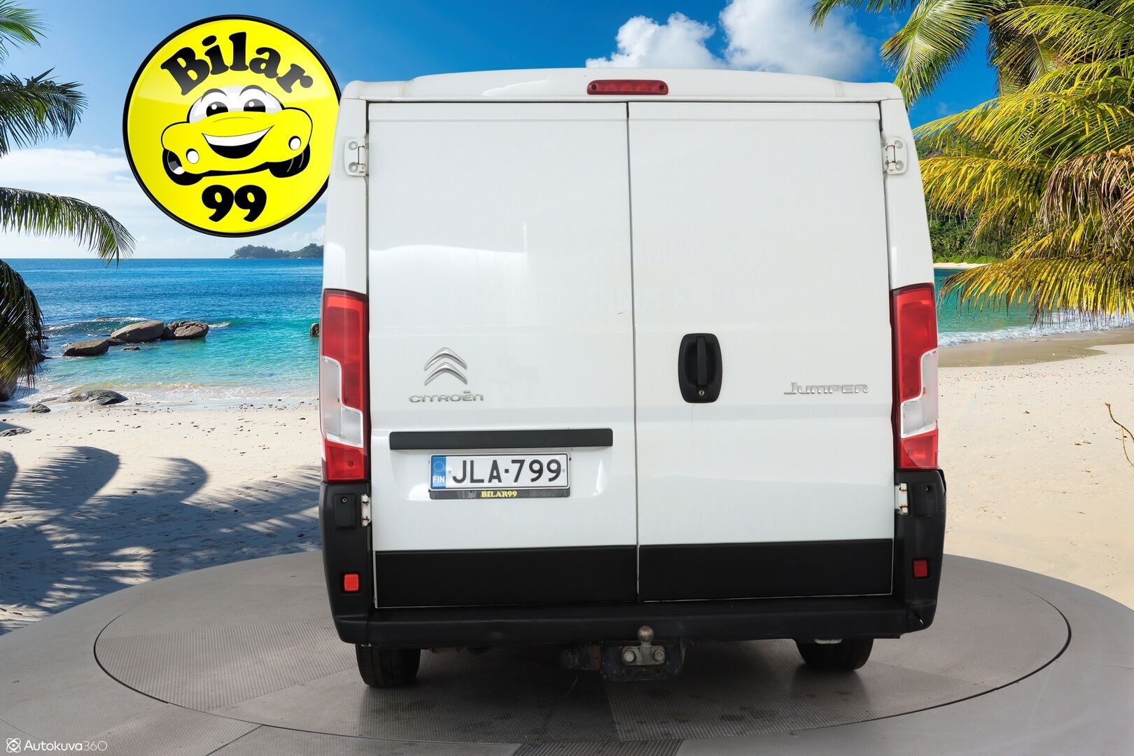 Citroen Jumper 2018 BlueHDi 110 35 L2H1 ** Webasto / Koukku / Vakkari / Bluetooth / VÄLISEINÄ / Ilmastointi ** - Suomi-auto / 2x Renkaat