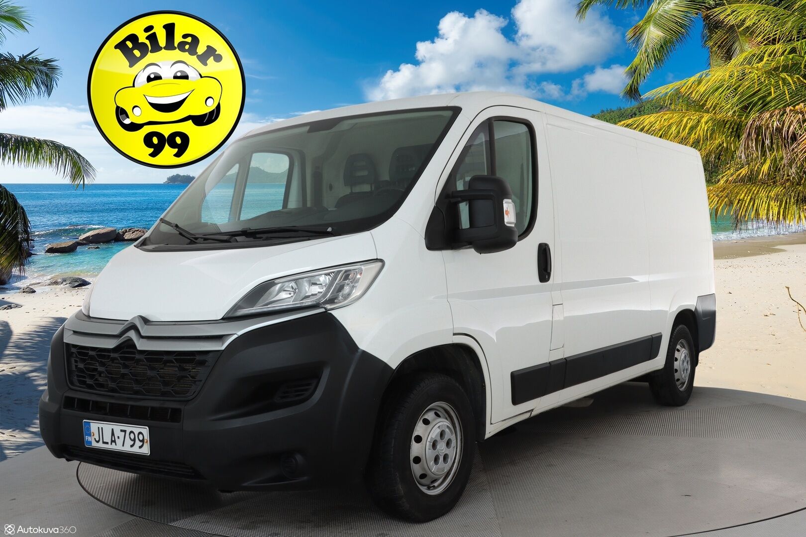 Citroen Jumper 2018 BlueHDi 110 35 L2H1 ** Webasto / Koukku / Vakkari / Bluetooth / VÄLISEINÄ / Ilmastointi ** - Suomi-auto / 2x Renkaat
