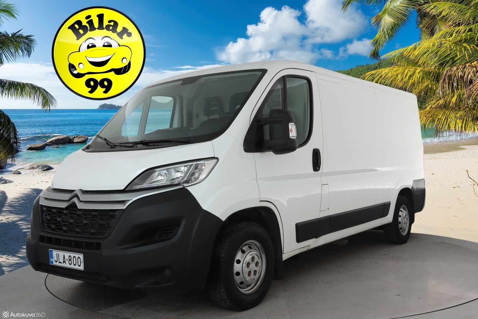 Citroen Jumper 2018 BlueHDi 110 35 L2H1 **ALV / 1-om. Suomi-auto / Webasto / Koukku / Vakkari / Ilmastointi / Väliseinä**