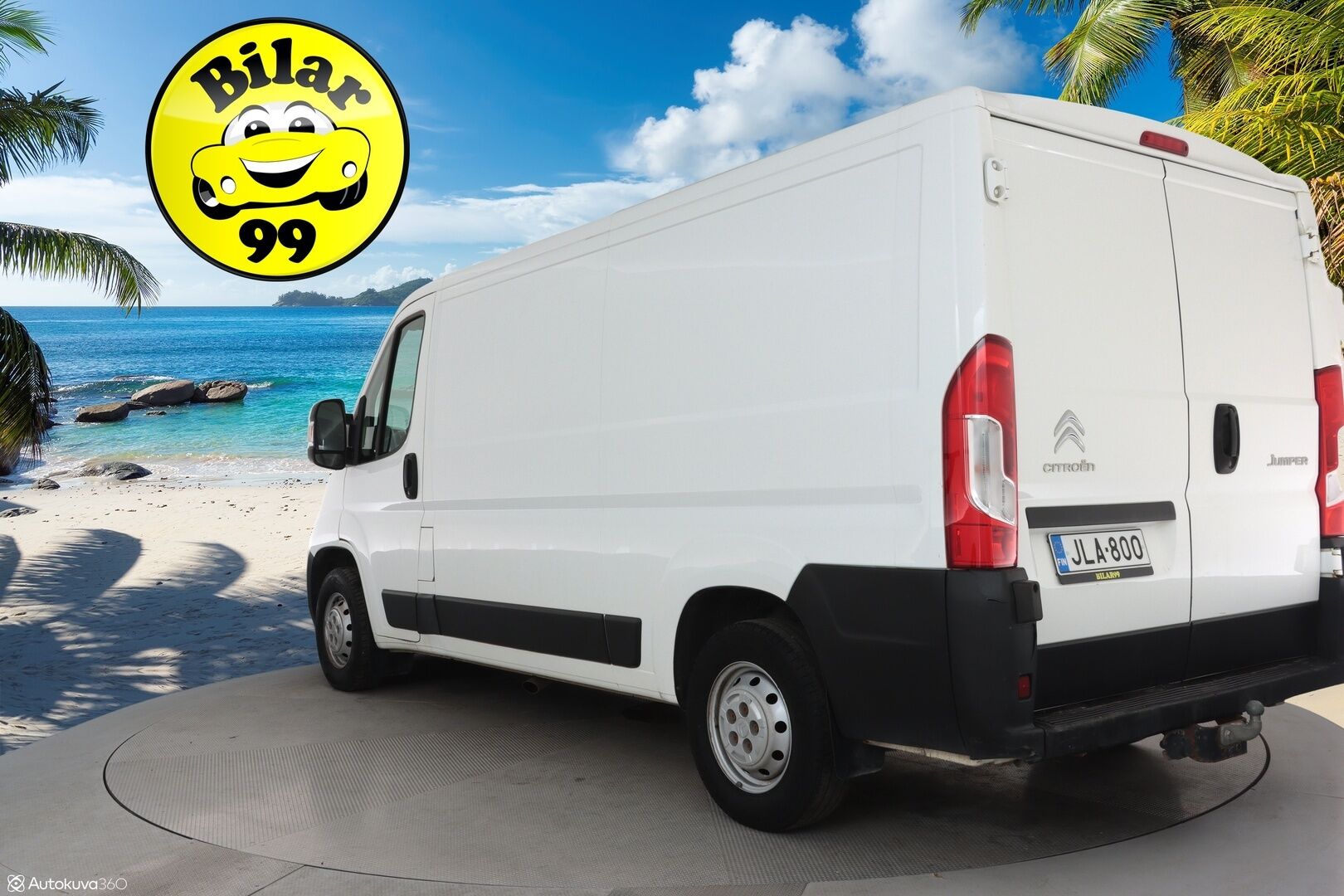Citroen Jumper 2018 BlueHDi 110 35 L2H1 **ALV / 1-om. Suomi-auto / Webasto / Koukku / Vakkari / Ilmastointi / Väliseinä**