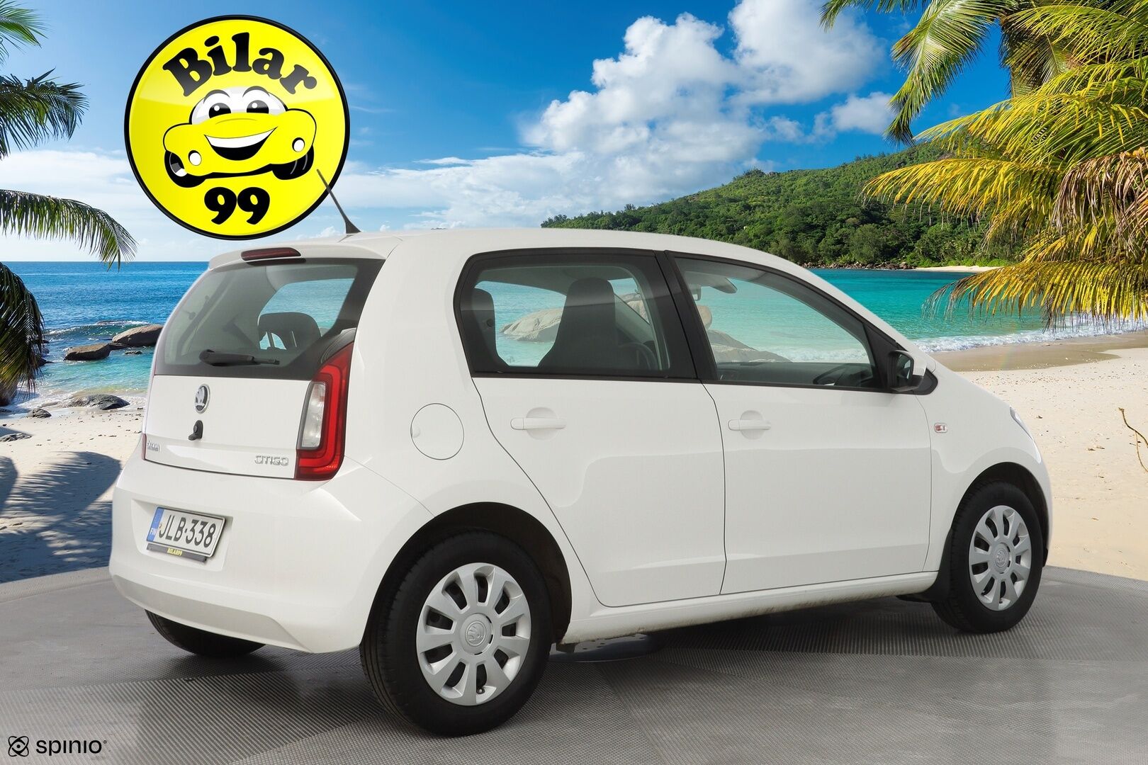 Skoda Citigo 2018 1,0 60 Ambition 5-ov. * Lohko / Ilmastointi / Bluetooth * - Suomi-auto / Kahdet hyvät renkaat / Viimeisin huolto 54tkm
