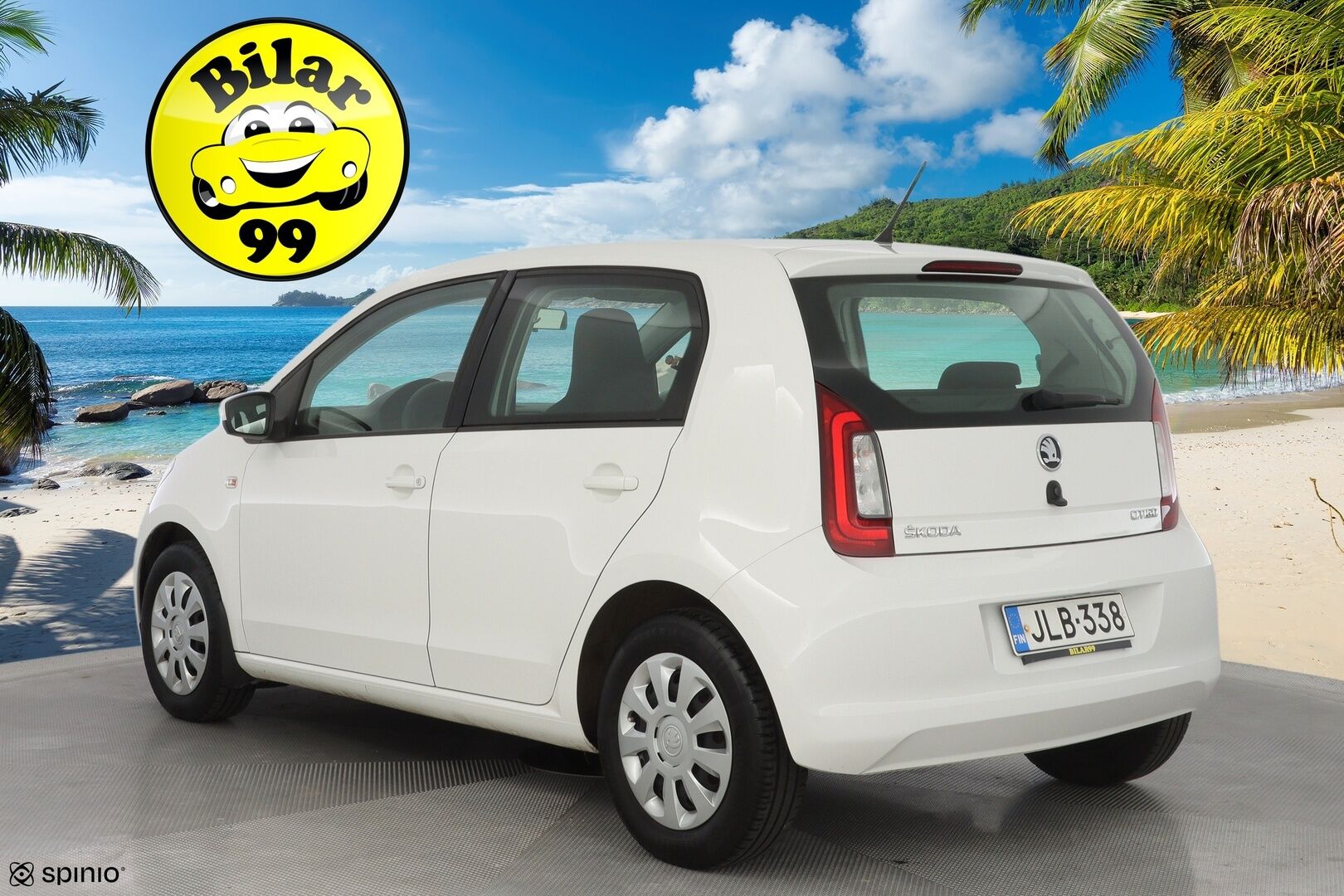 Skoda Citigo 2018 1,0 60 Ambition 5-ov. * Lohko / Ilmastointi / Bluetooth * - Suomi-auto / Kahdet hyvät renkaat / Viimeisin huolto 54tkm