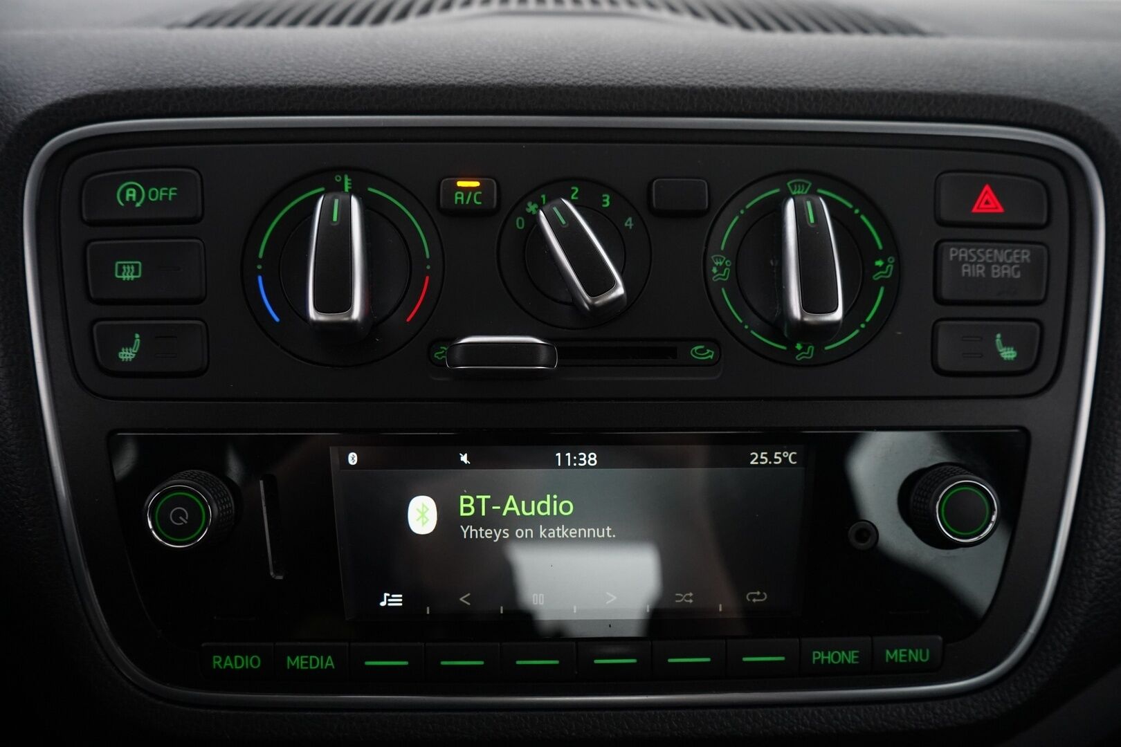 Skoda Citigo 2018 1,0 60 Ambition 5-ov. * Lohko / Ilmastointi / Bluetooth * - Suomi-auto / Kahdet hyvät renkaat / Viimeisin huolto 54tkm