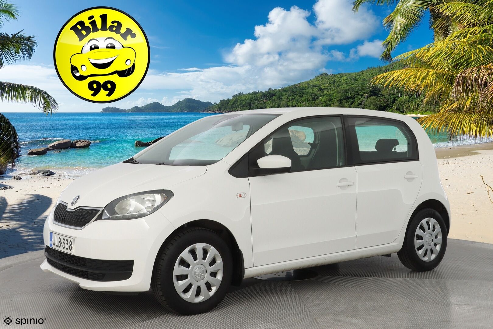 Skoda Citigo 2018 1,0 60 Ambition 5-ov. * Lohko / Ilmastointi / Bluetooth * - Suomi-auto / Kahdet hyvät renkaat / Viimeisin huolto 54tkm