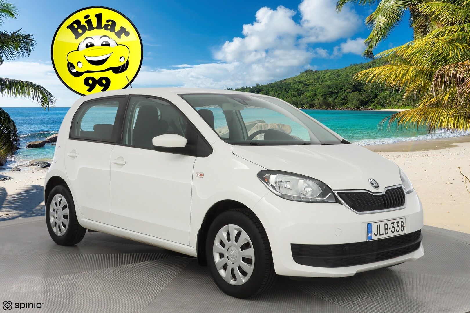 Skoda Citigo 2018 1,0 60 Ambition 5-ov. * Lohko / Ilmastointi / Bluetooth * - Suomi-auto / Kahdet hyvät renkaat / Viimeisin huolto 54tkm