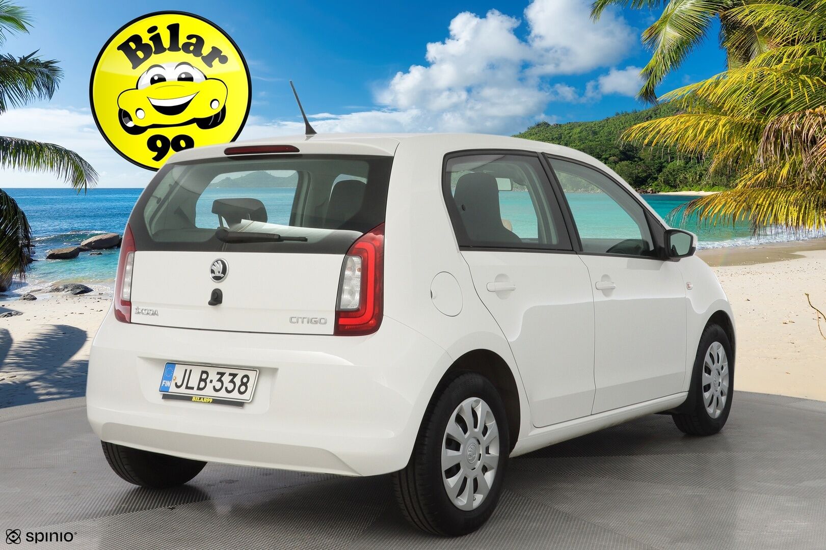 Skoda Citigo 2018 1,0 60 Ambition 5-ov. * Lohko / Ilmastointi / Bluetooth * - Suomi-auto / Kahdet hyvät renkaat / Viimeisin huolto 54tkm