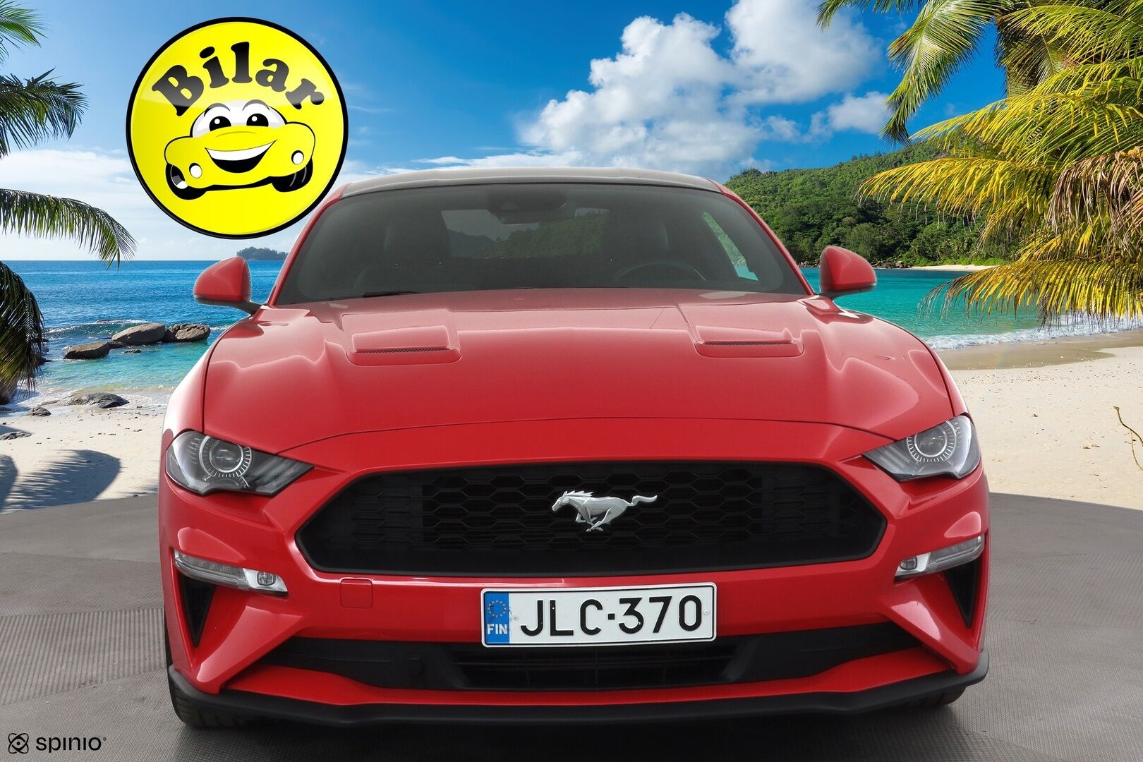Ford Mustang 2019 2,3 EcoBoost 290hv A10 Fastback - | ACC | B&O | Kaistavahti | Lohko+Sisä | Ilmastoidut nahat | P.Kamera | Navi | LED | Keyless | Digimittari | Suomi-auto | Kahdet renkaat aluvanteilla |