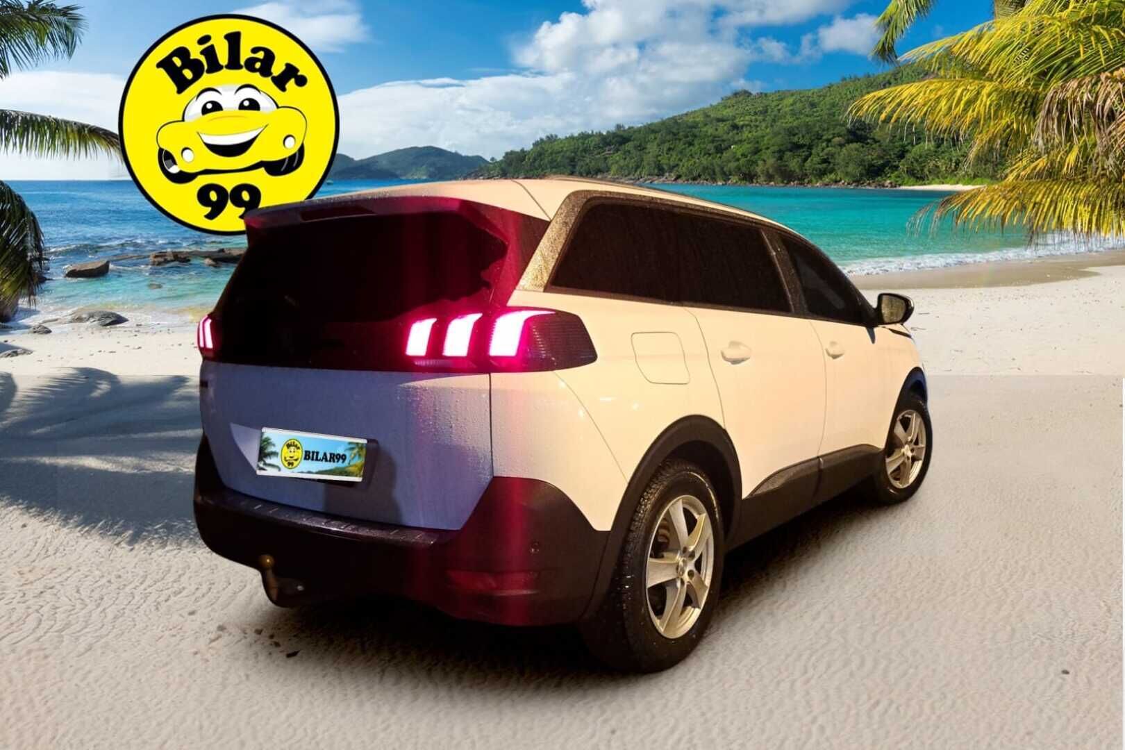 Peugeot 5008 2018 Allure BlueHDi 130 EAT8-automaatti ** 7-paikkainen Suomiauto / Keyless Go / Koukku / Full LED / Kuskin muistipenkki ** - *Uudemmalla tekniikalla! / Jakohihna vaihdettu 153tkm / Lohko+sisälämmitin / Kuolleen kulman tunnistin / Kaistavahti / 2x renkaat* - HULLUT JOULUT KORKOTARJOUS 2,49% 