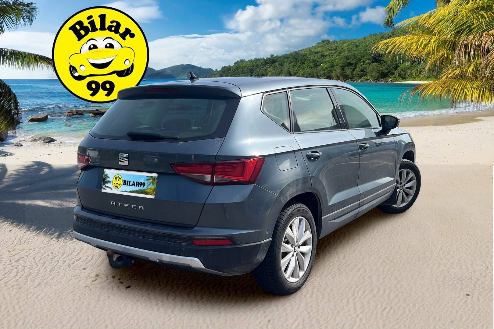 Seat Ateca 2019 1,6 TDI 115 Style Business DSG - Adpatiivinen vakionopeudensäädin | Webasto kaukosäädöllä | Automaattinen ilmastointi | Vetokoukku | P.Kamera | Tutkat eteen ja taakse |