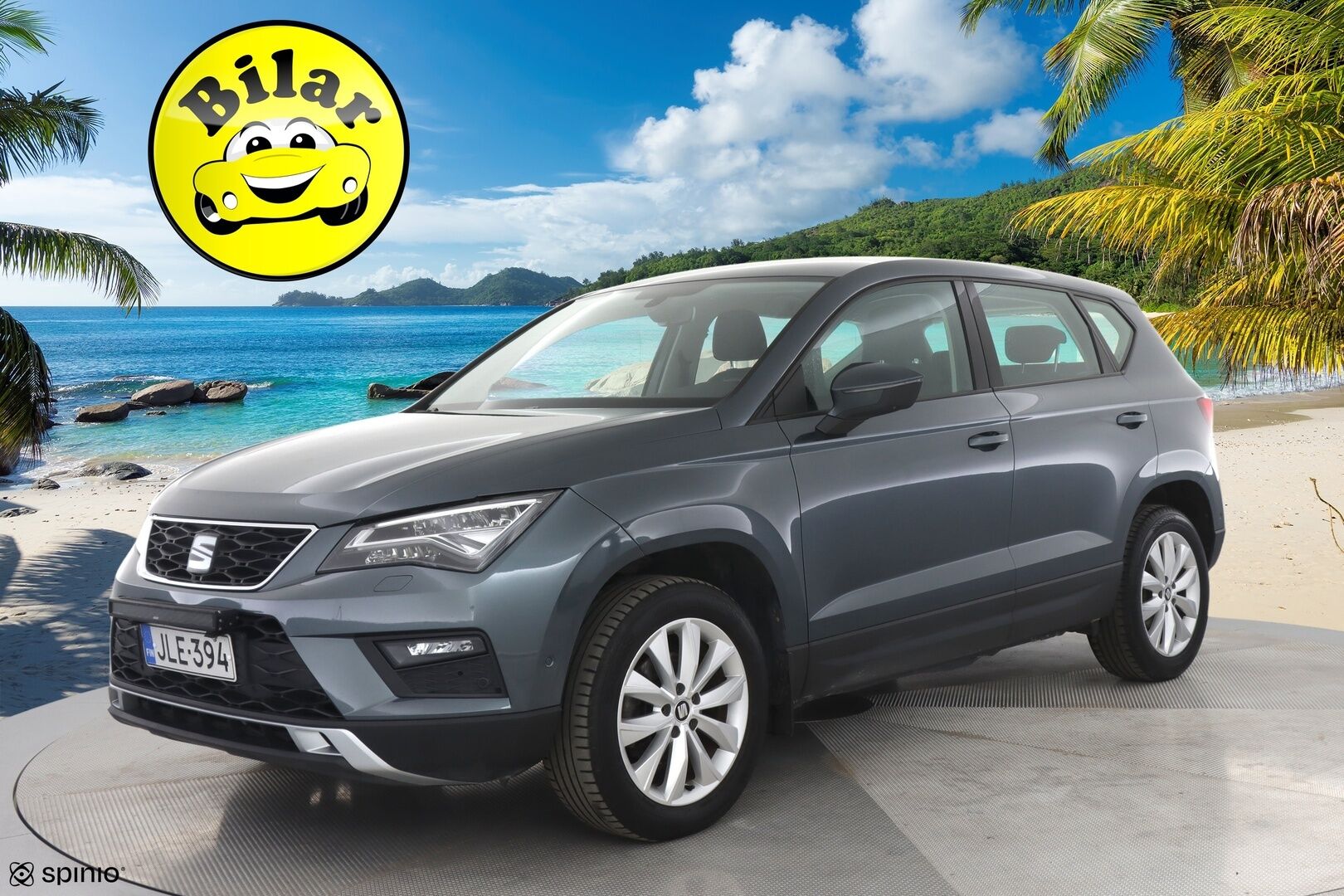 Seat Ateca 2019 1,6 TDI 115 Style Business DSG - Adpatiivinen vakionopeudensäädin | Webasto kaukosäädöllä | Automaattinen ilmastointi | Vetokoukku | P.Kamera | Tutkat eteen ja taakse |