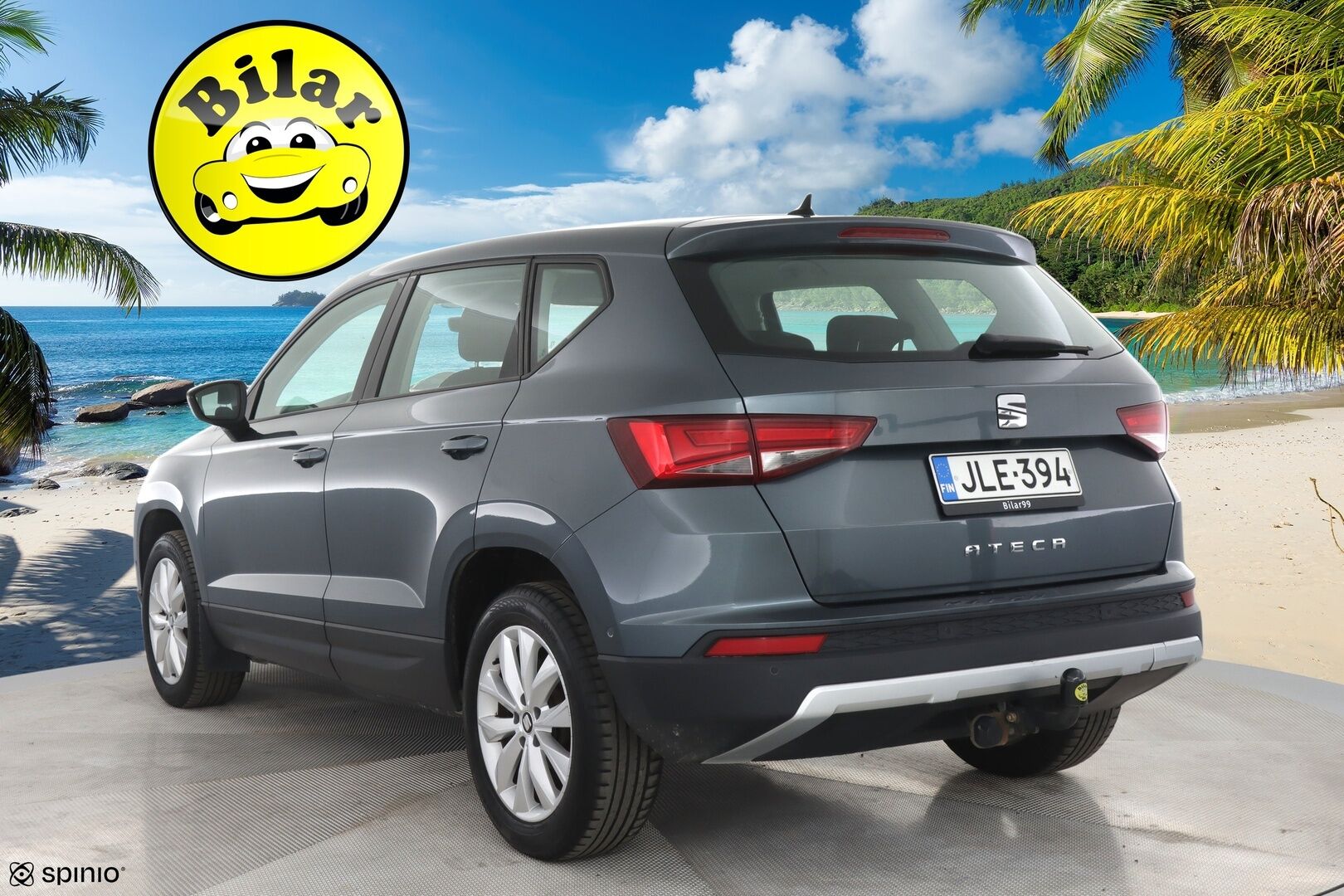 Seat Ateca 2019 1,6 TDI 115 Style Business DSG - Adpatiivinen vakionopeudensäädin | Webasto kaukosäädöllä | Automaattinen ilmastointi | Vetokoukku | P.Kamera | Tutkat eteen ja taakse |