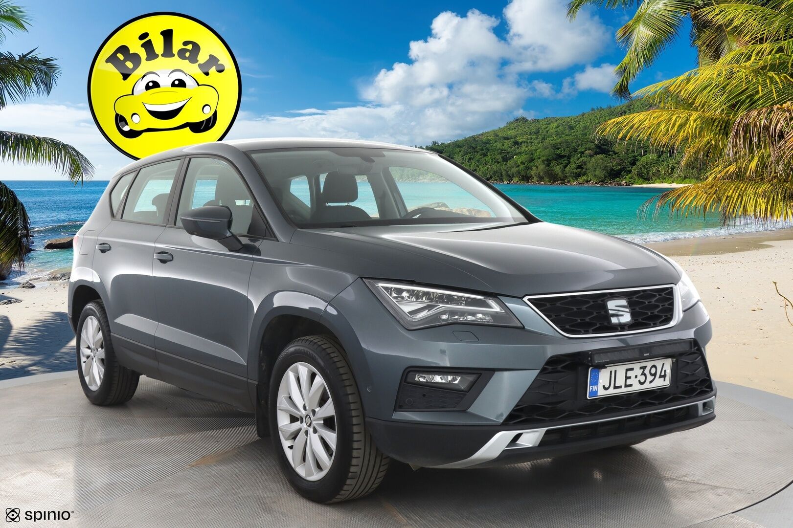 Seat Ateca 2019 1,6 TDI 115 Style Business DSG - Adpatiivinen vakionopeudensäädin | Webasto kaukosäädöllä | Automaattinen ilmastointi | Vetokoukku | P.Kamera | Tutkat eteen ja taakse |
