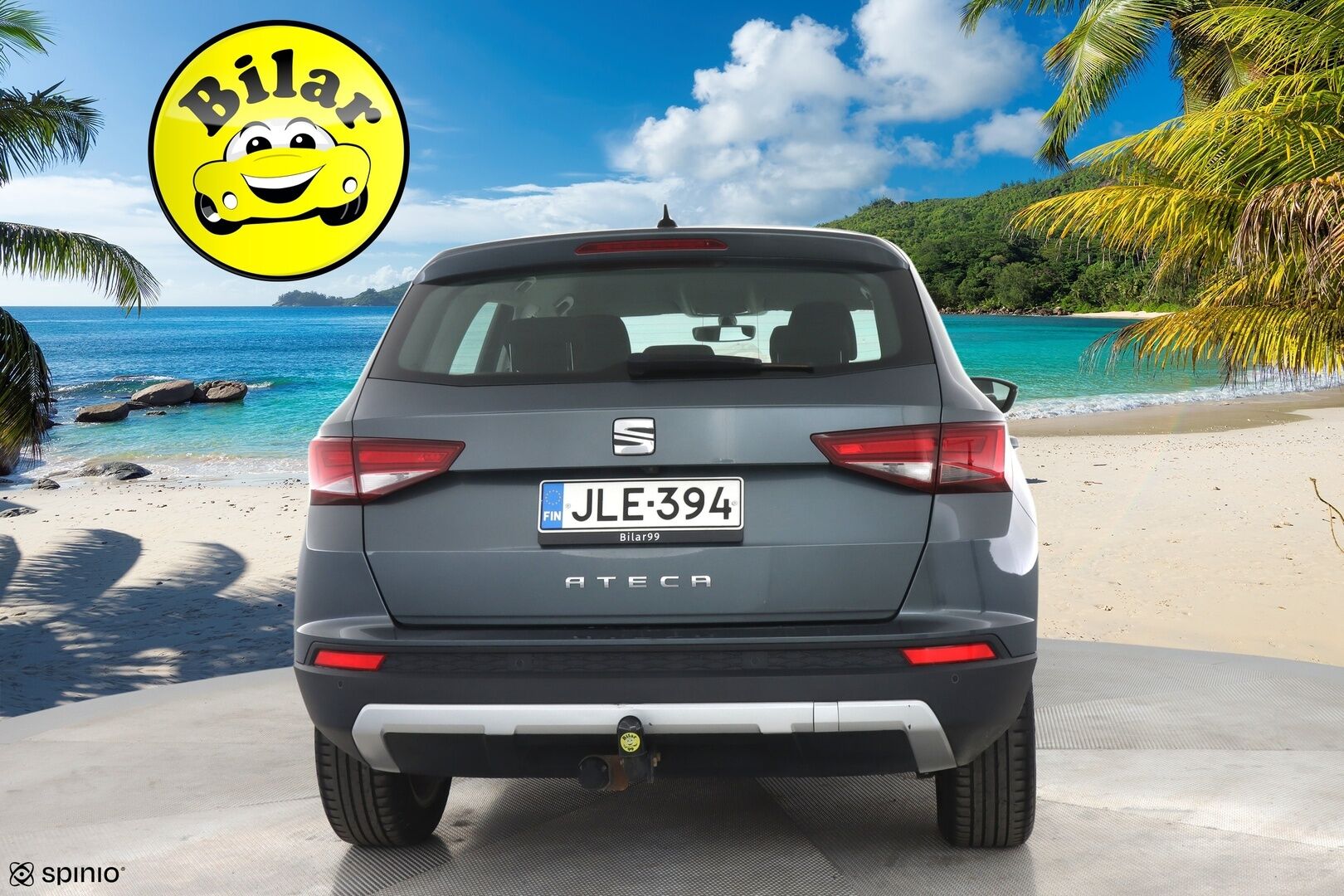 Seat Ateca 2019 1,6 TDI 115 Style Business DSG - Adpatiivinen vakionopeudensäädin | Webasto kaukosäädöllä | Automaattinen ilmastointi | Vetokoukku | P.Kamera | Tutkat eteen ja taakse |